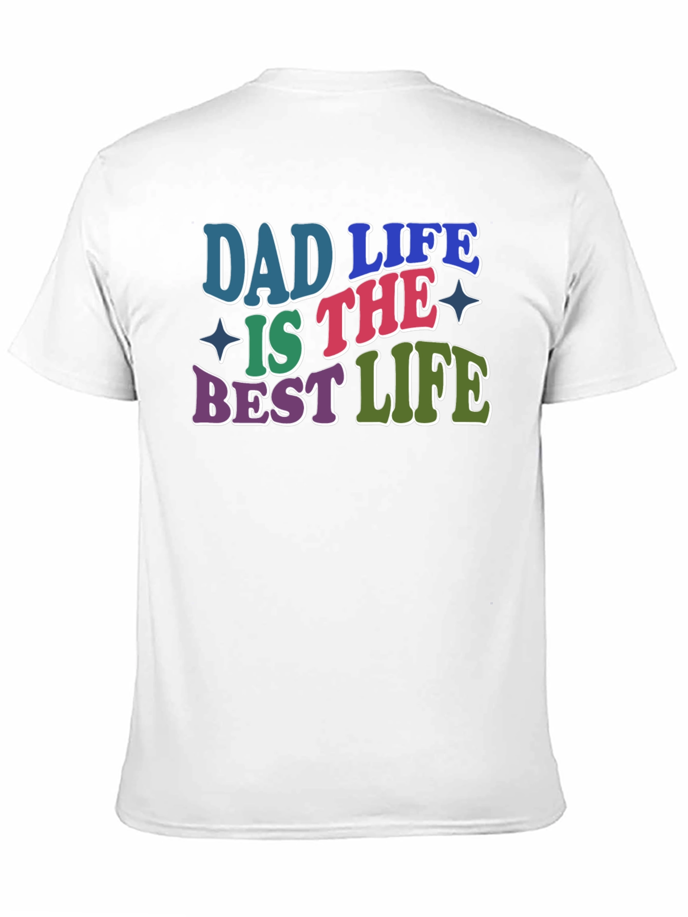 Black Dad Life T-Shirt - Best Life Tee view 11