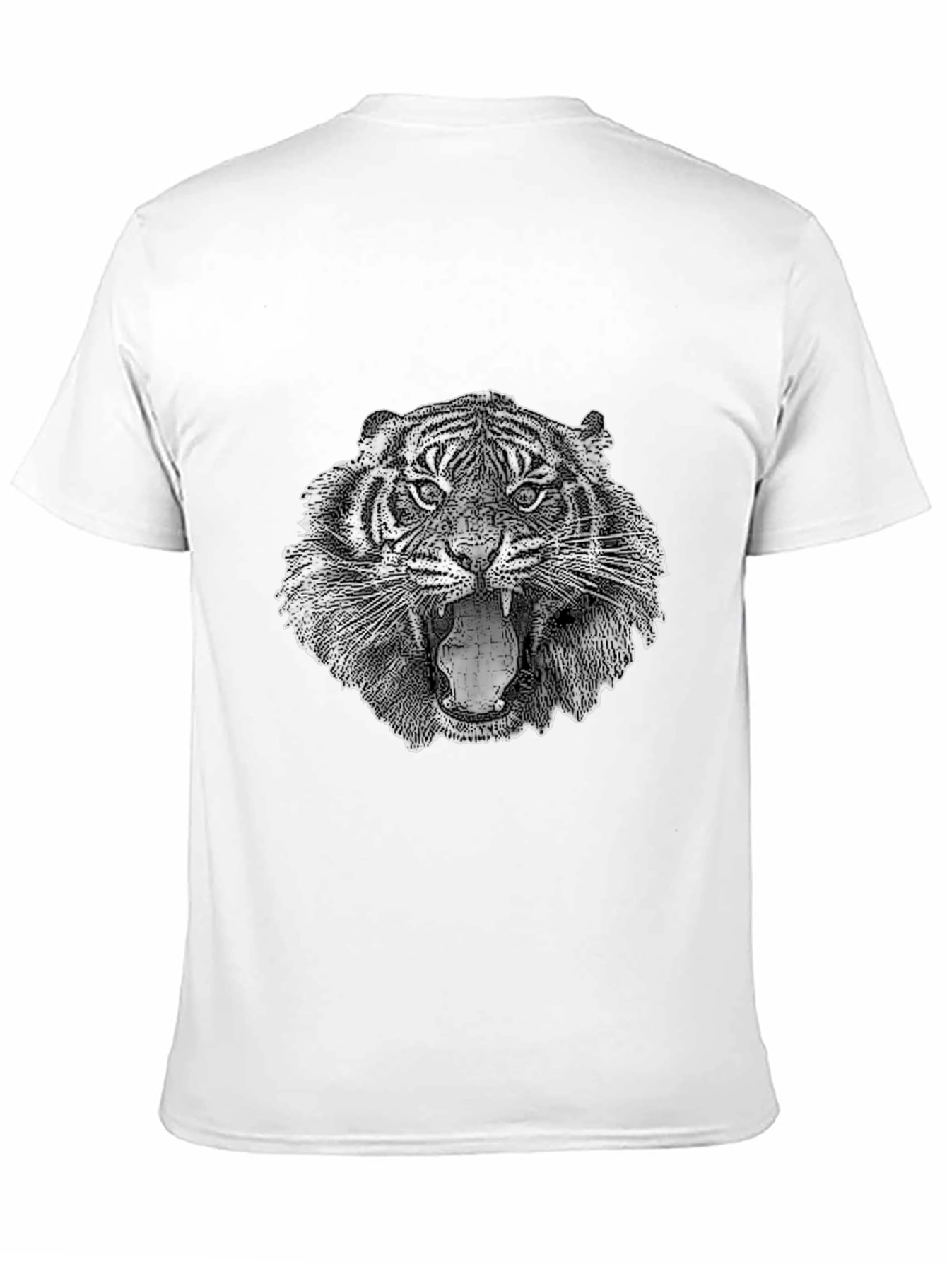 Black Tiger Graphic T-Shirt - Fierce Animal Print view 11