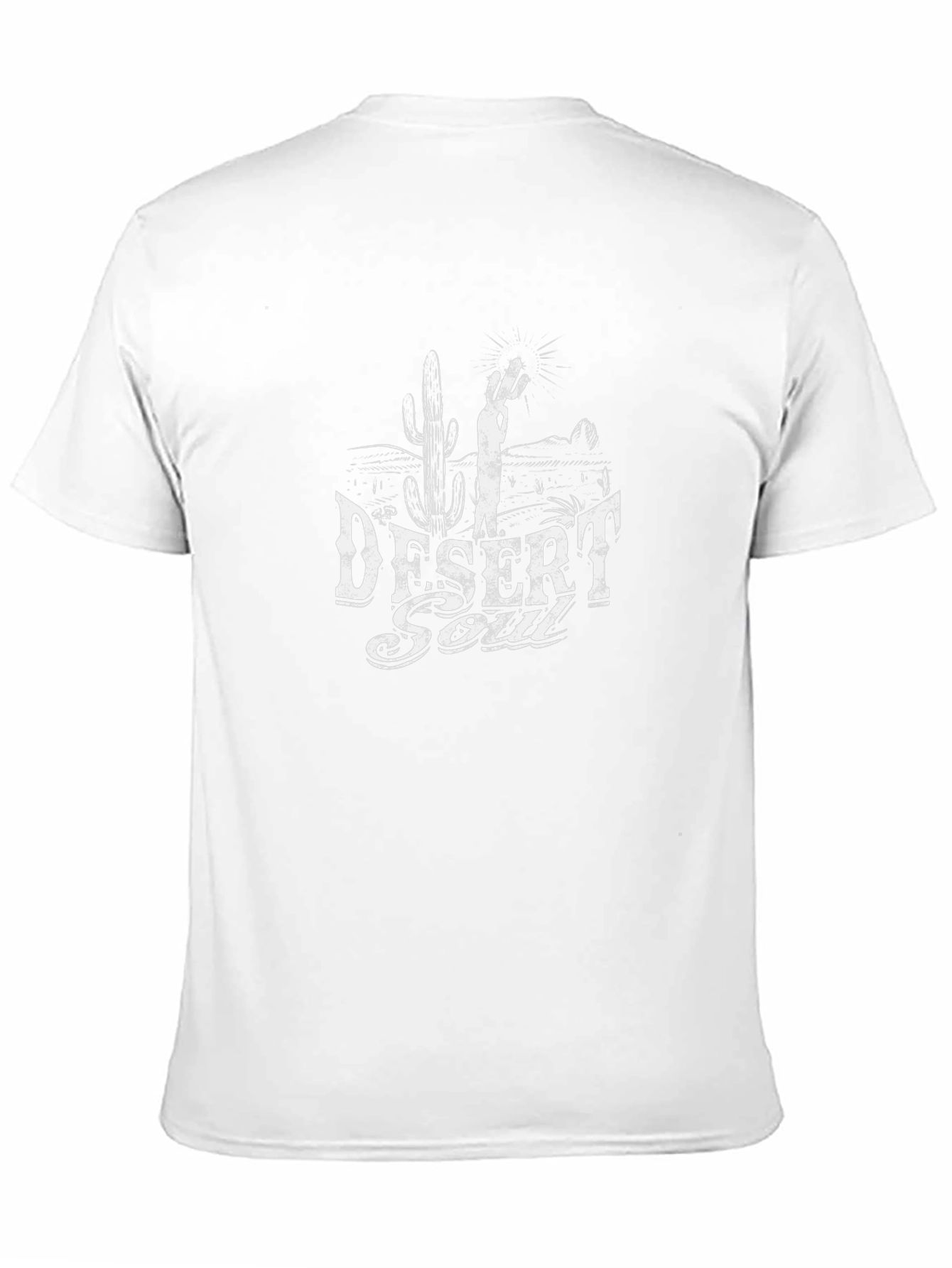 Black Desert Soul Graphic Tee - Black Casual T-Shirt view 11