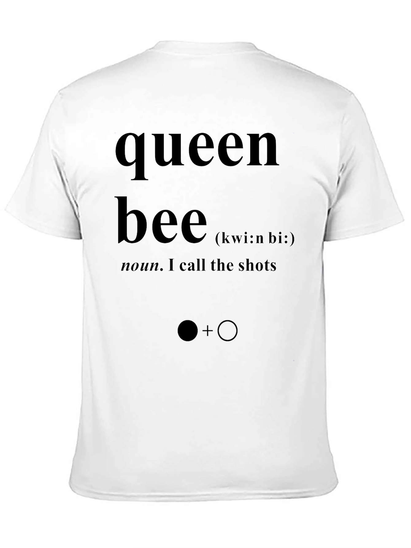 Black Queen Bee Graphic T-Shirt - Unisex view 11