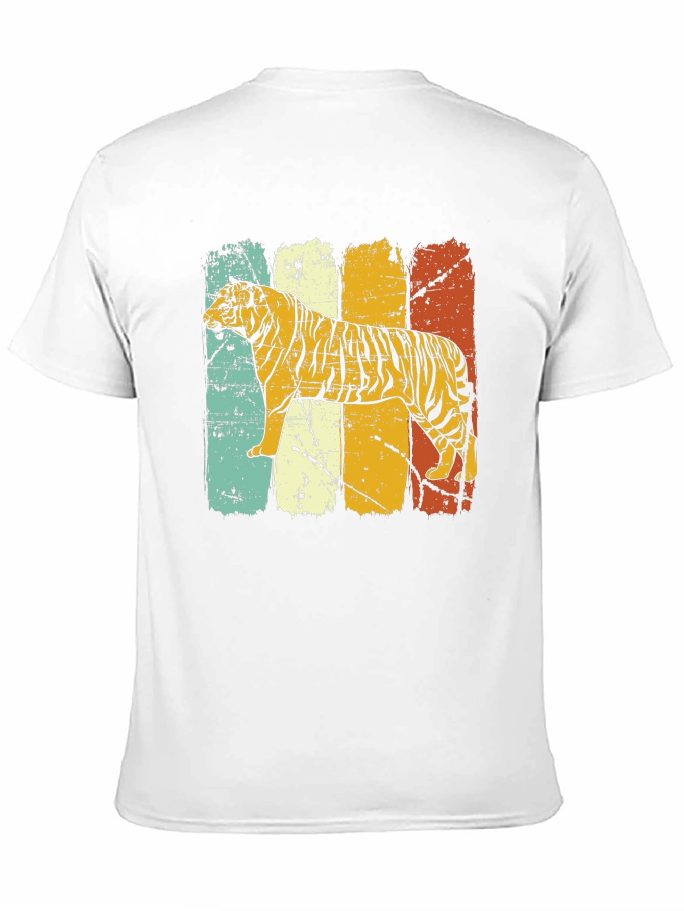 Black Retro Tiger Graphic Tee - Vintage Style view 11