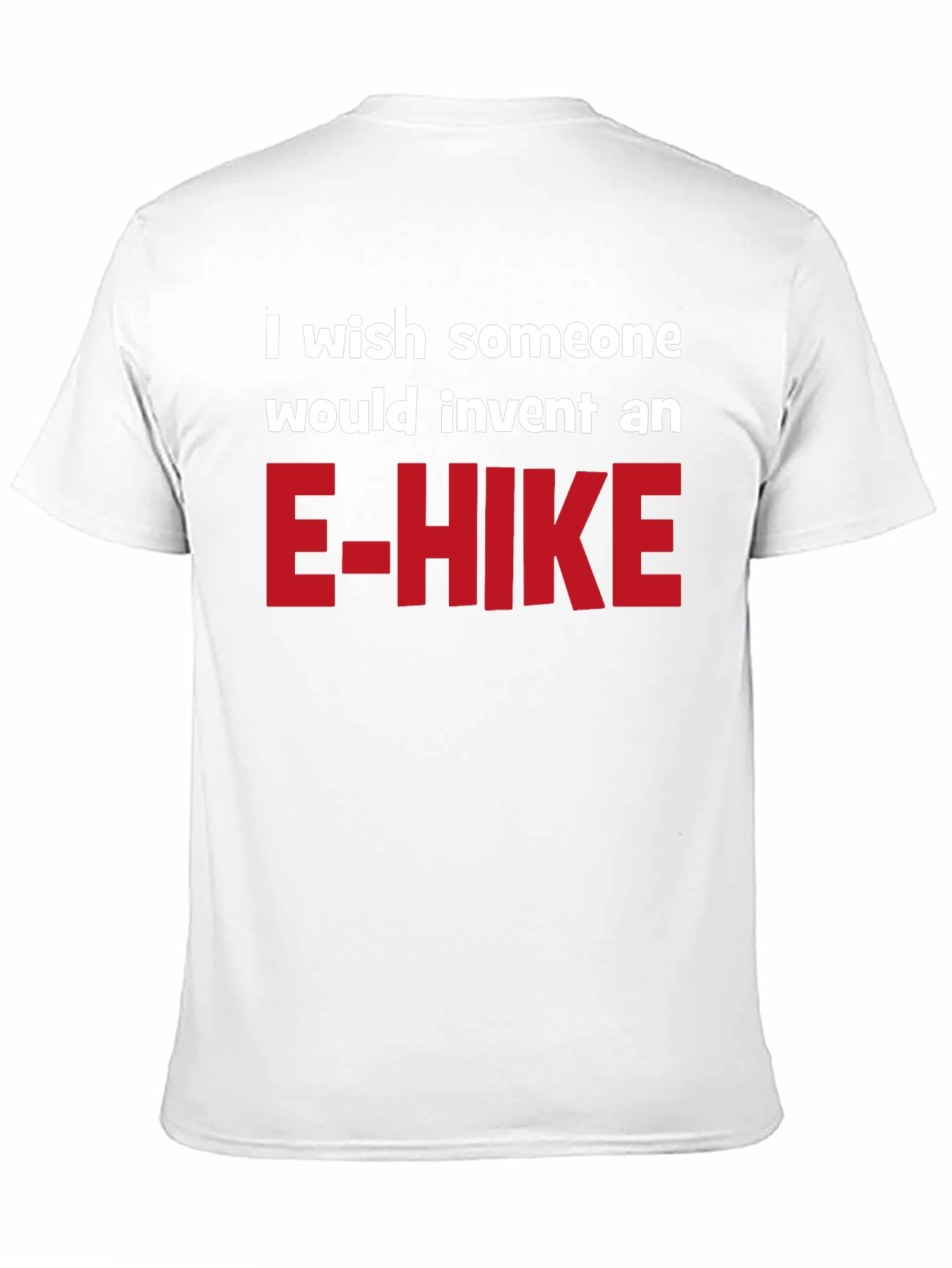 Black E-Hike Wish Graphic T-Shirt view 11