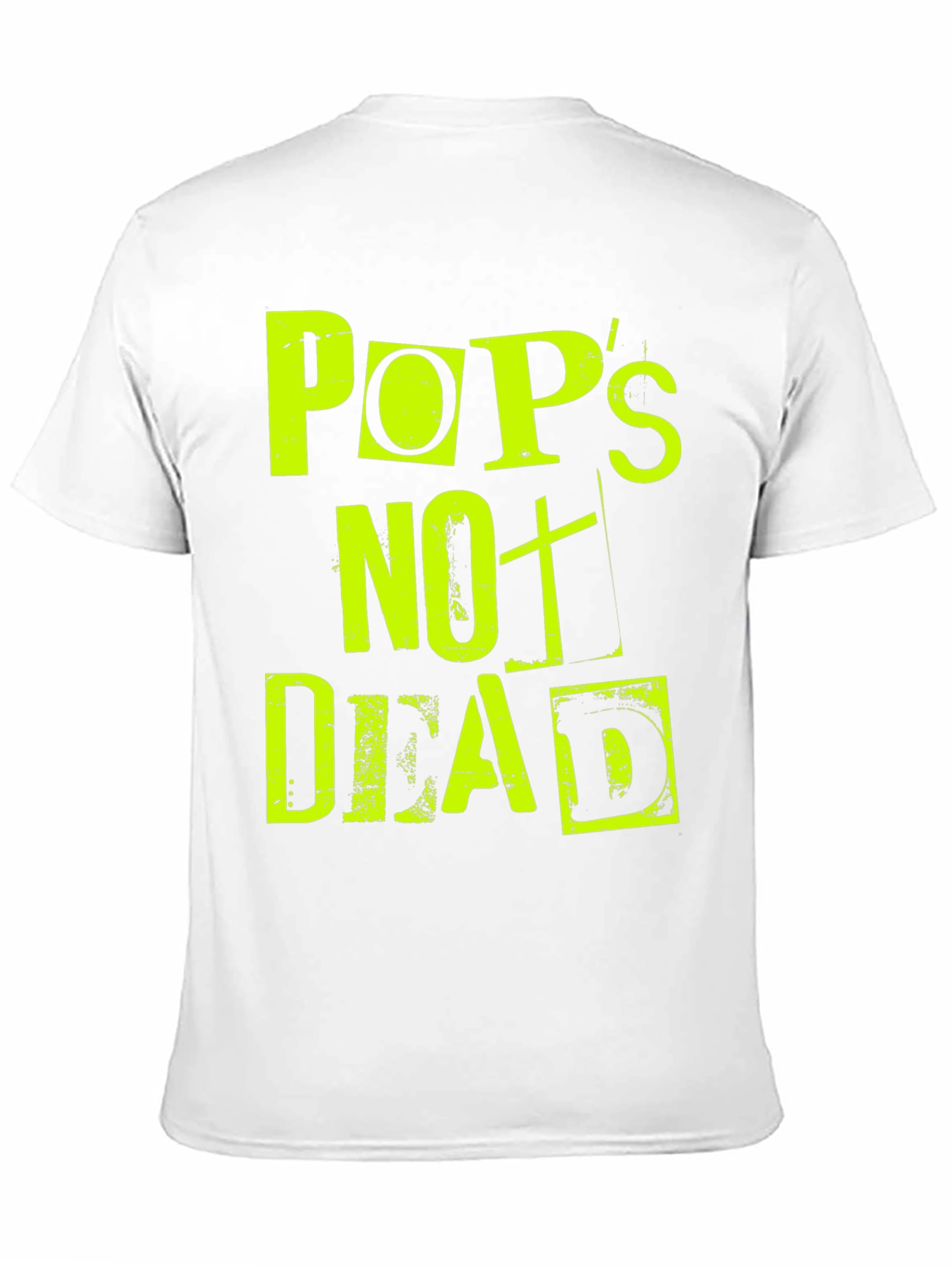 Black Pops Not Dead Graphic Print Tee view 11