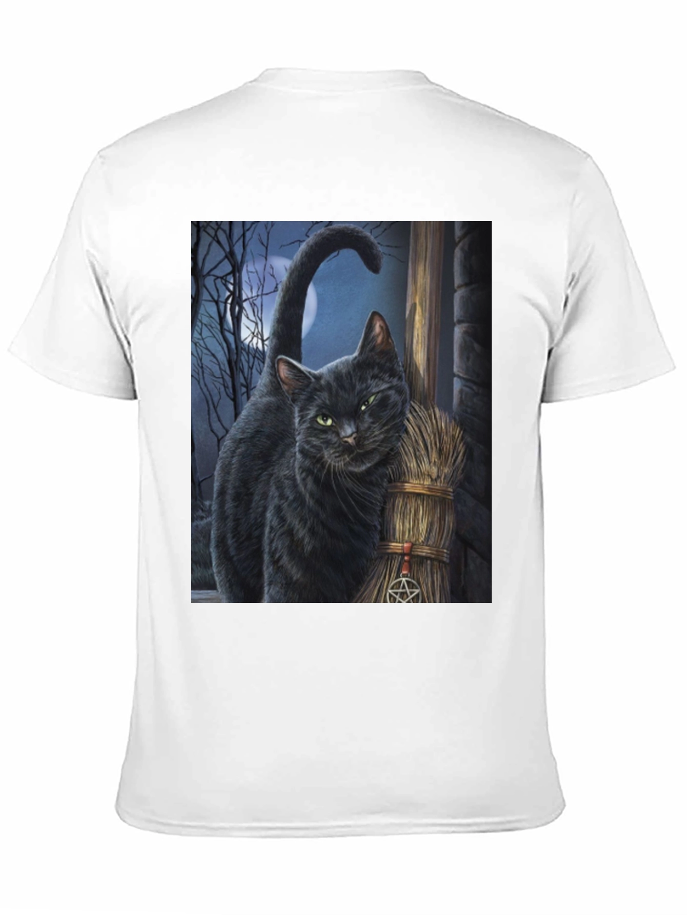 Black Black Cat Witchcraft T-Shirt view 11