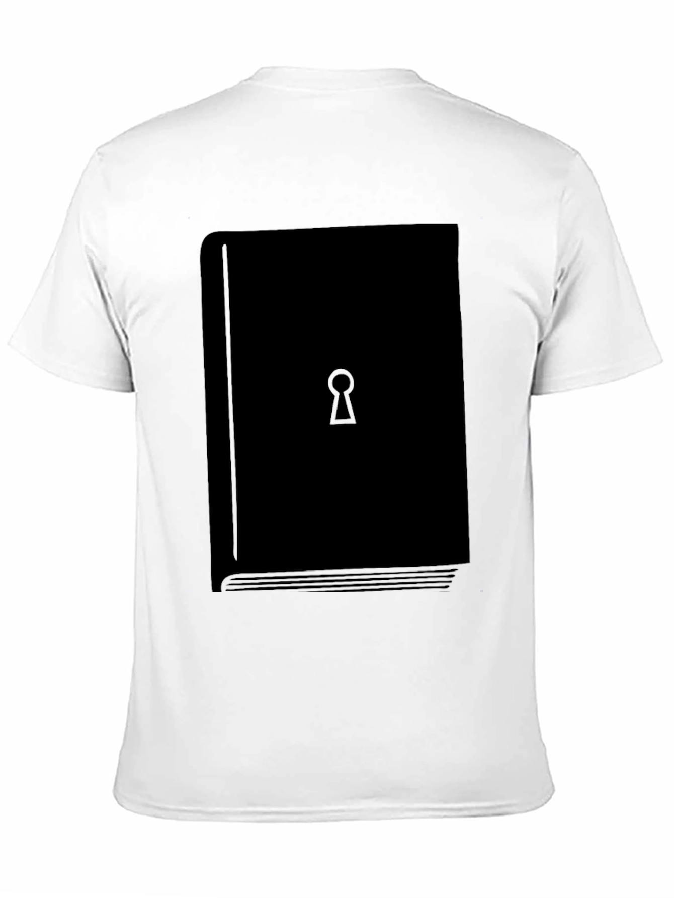 Black Mystery Book T-Shirt - Unlock Your Style! view 11