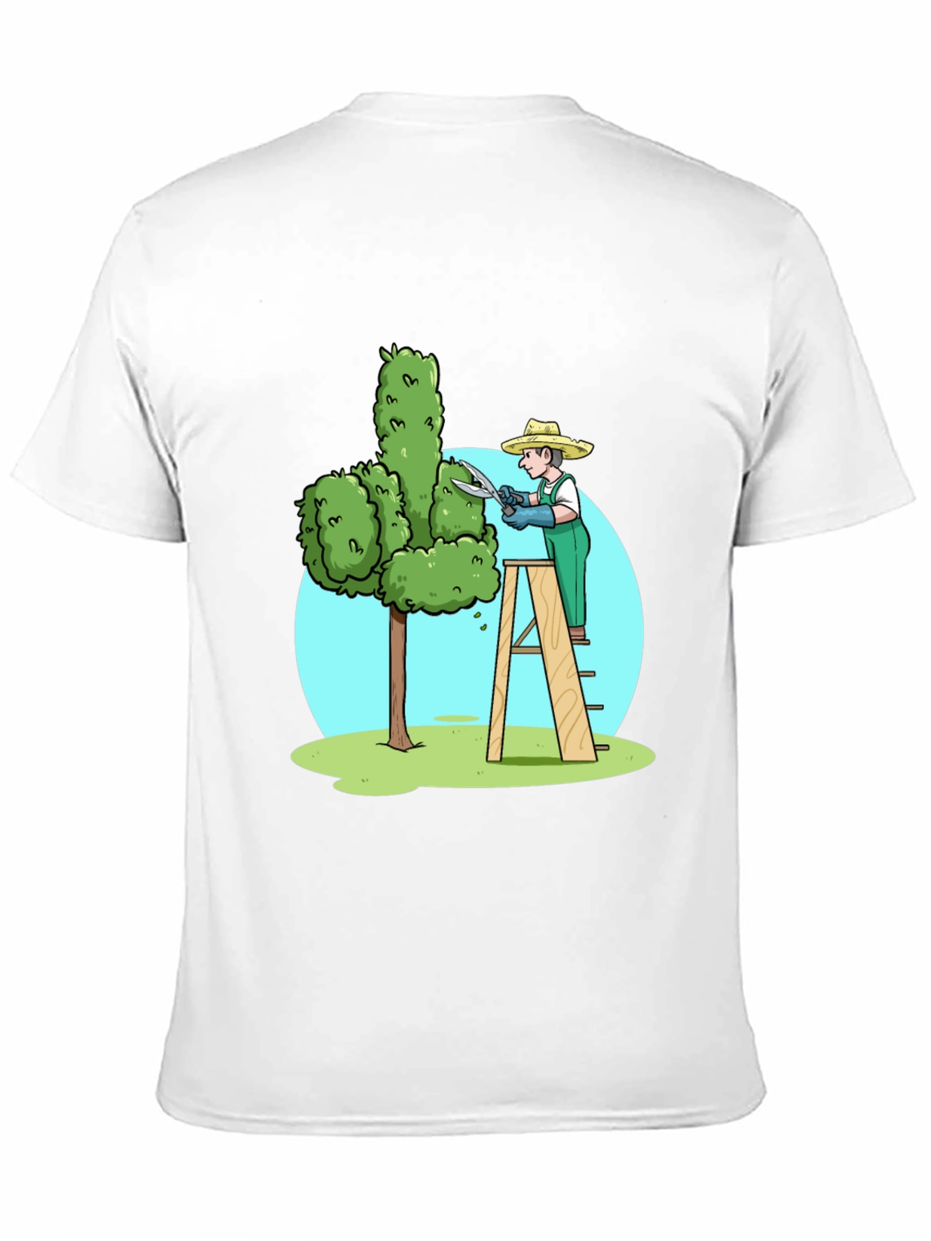 Black Funny Garden Humor T-Shirt view 11