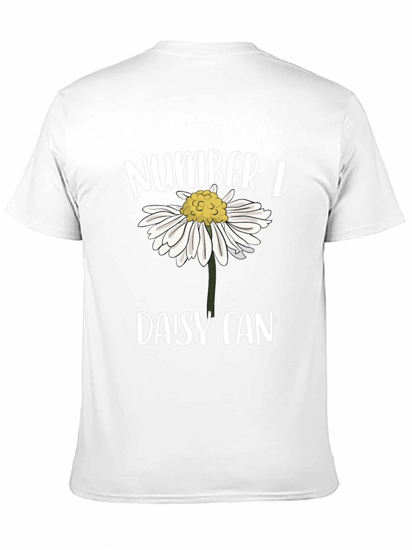 Number 1 Daisy Fan Graphic T-Shirt - 11