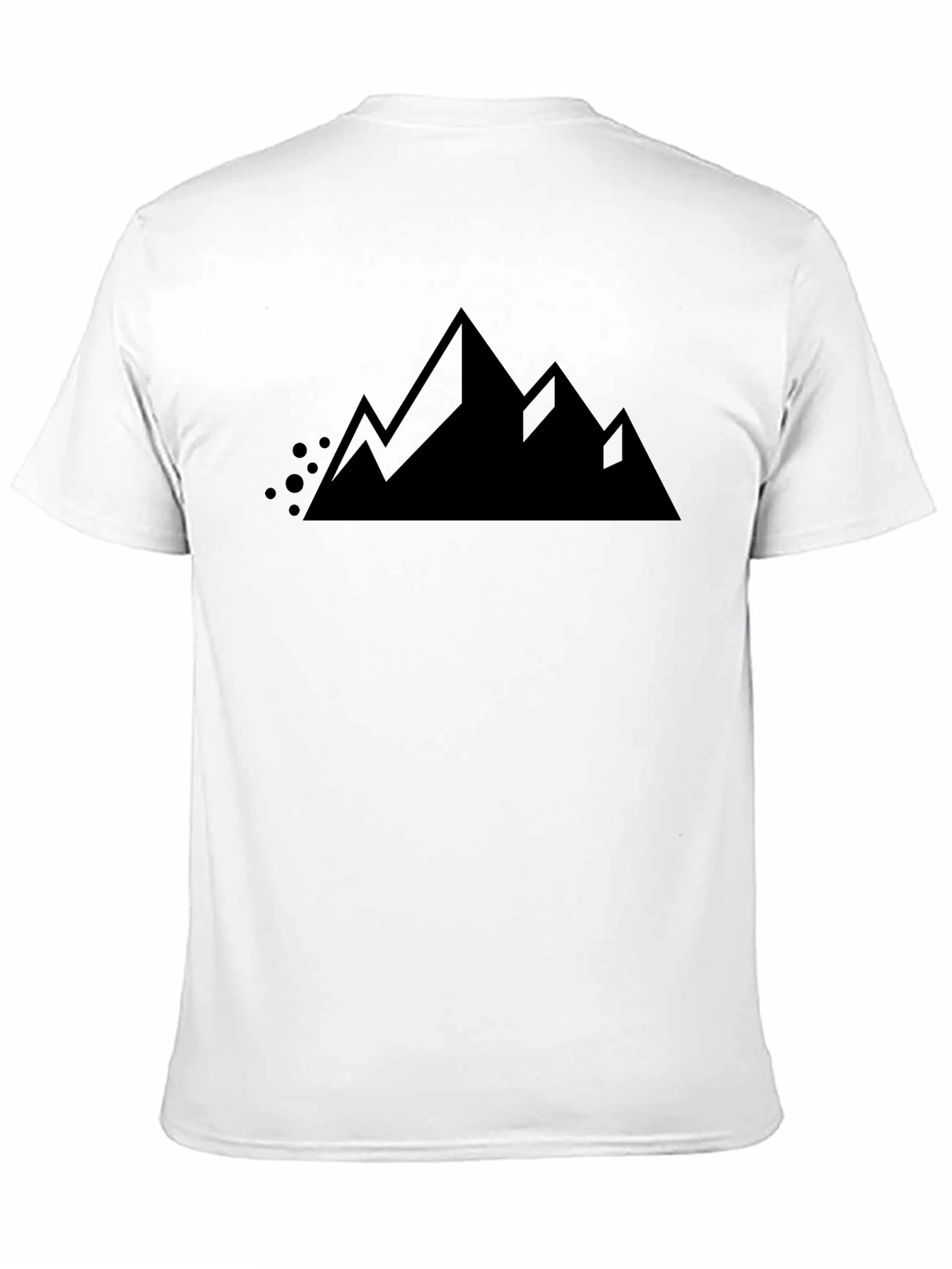 Black Mountain Graphic Tee - Black Cotton Blend view 11