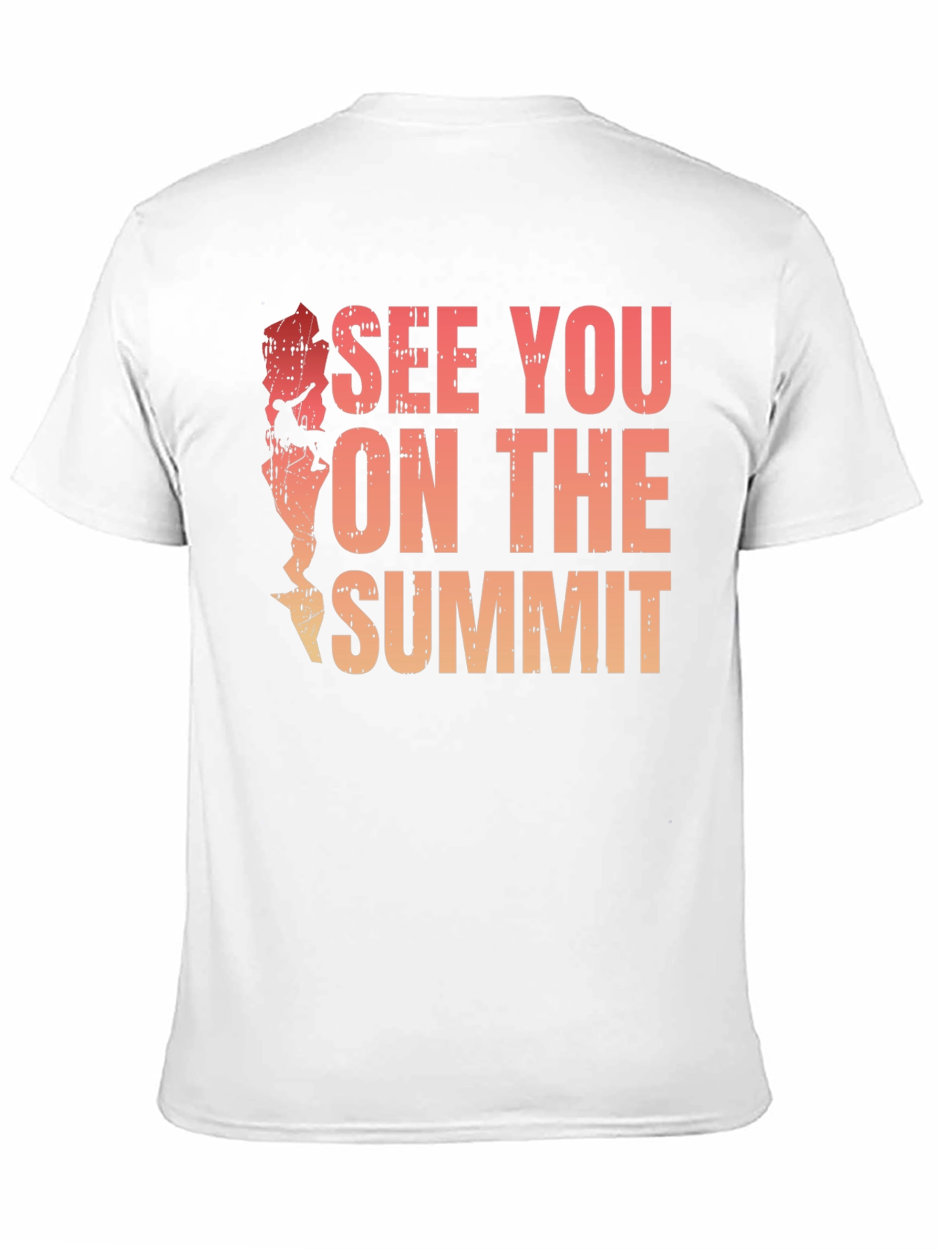 Black See You On The Summit T-Shirt - Mountain Climbing Tee view 11
