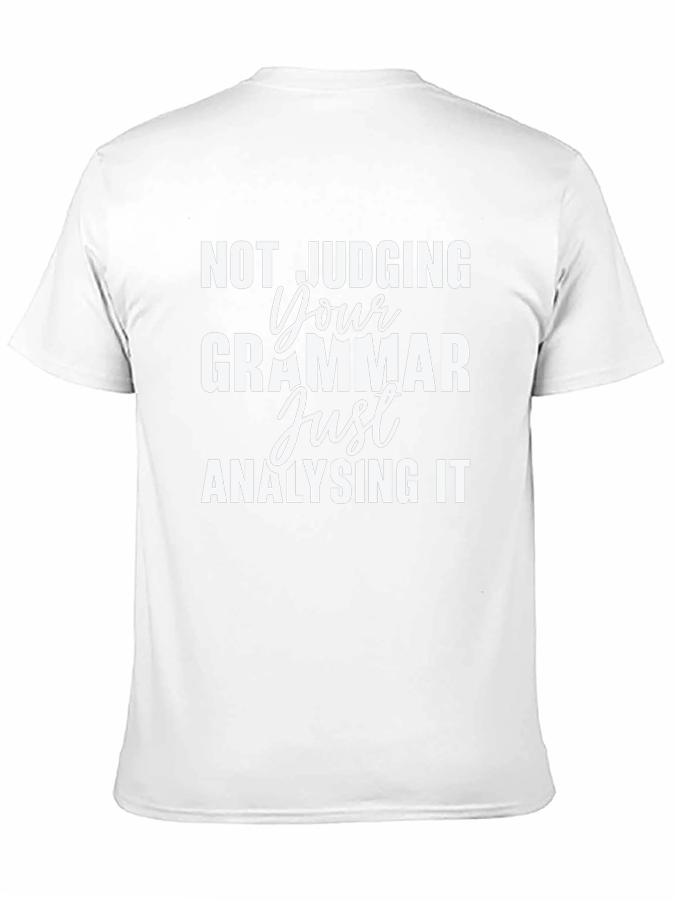 Black Grammar Analyzing Black Tee view 11
