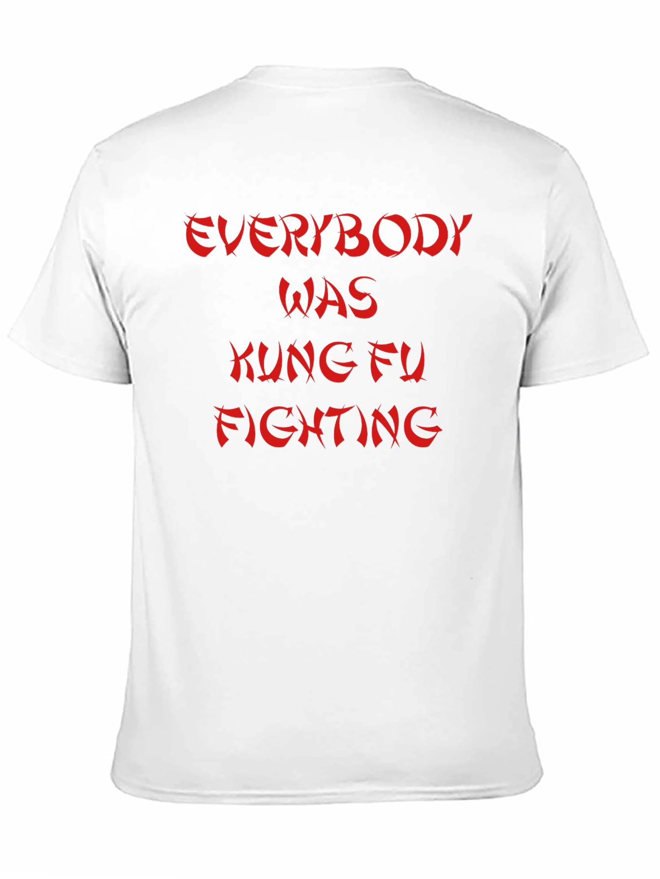 Black Kung Fu Fighting Graphic Tee - Black view 11