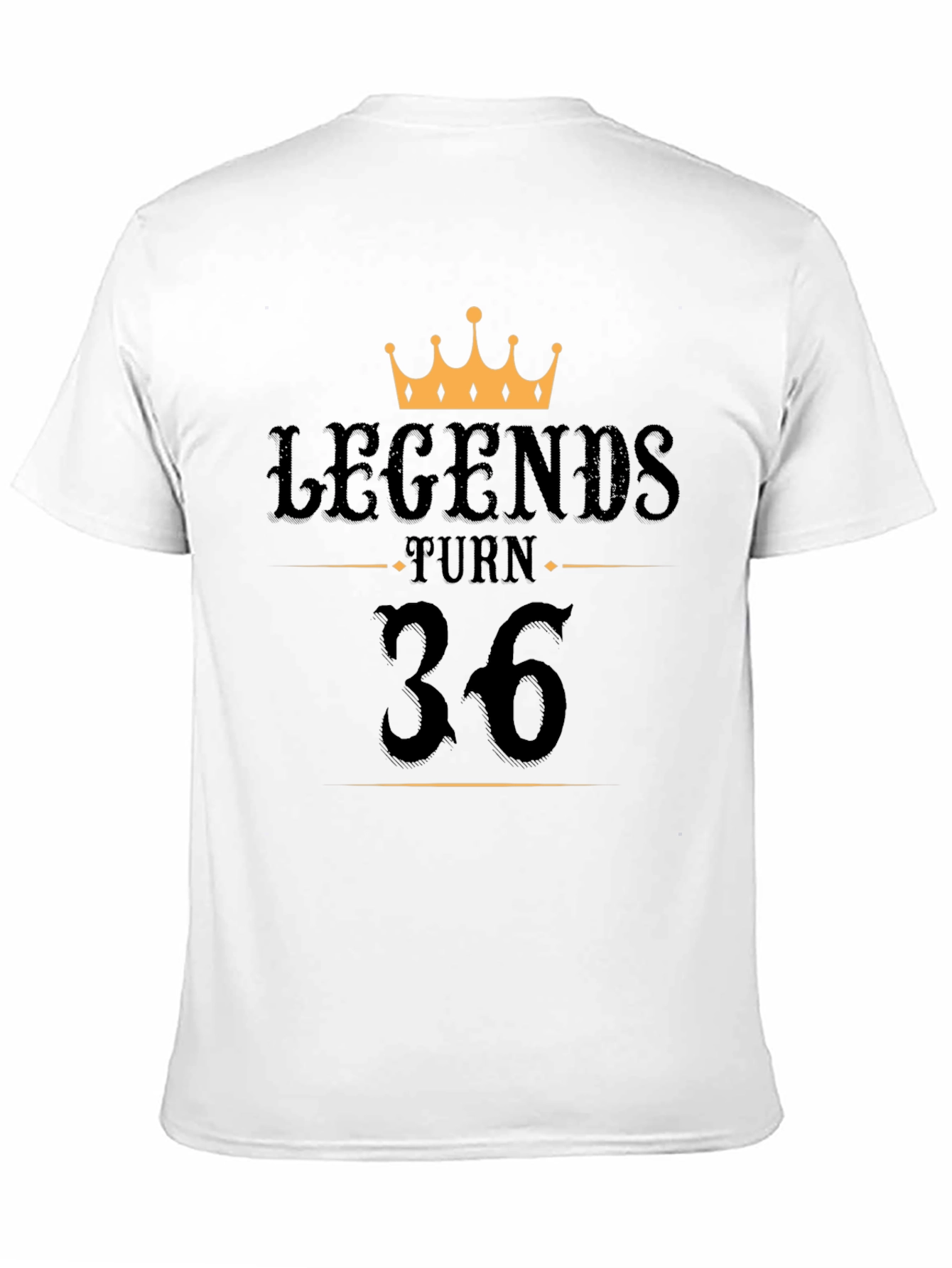 Black Legends Turn 36 Graphic T-Shirt view 11
