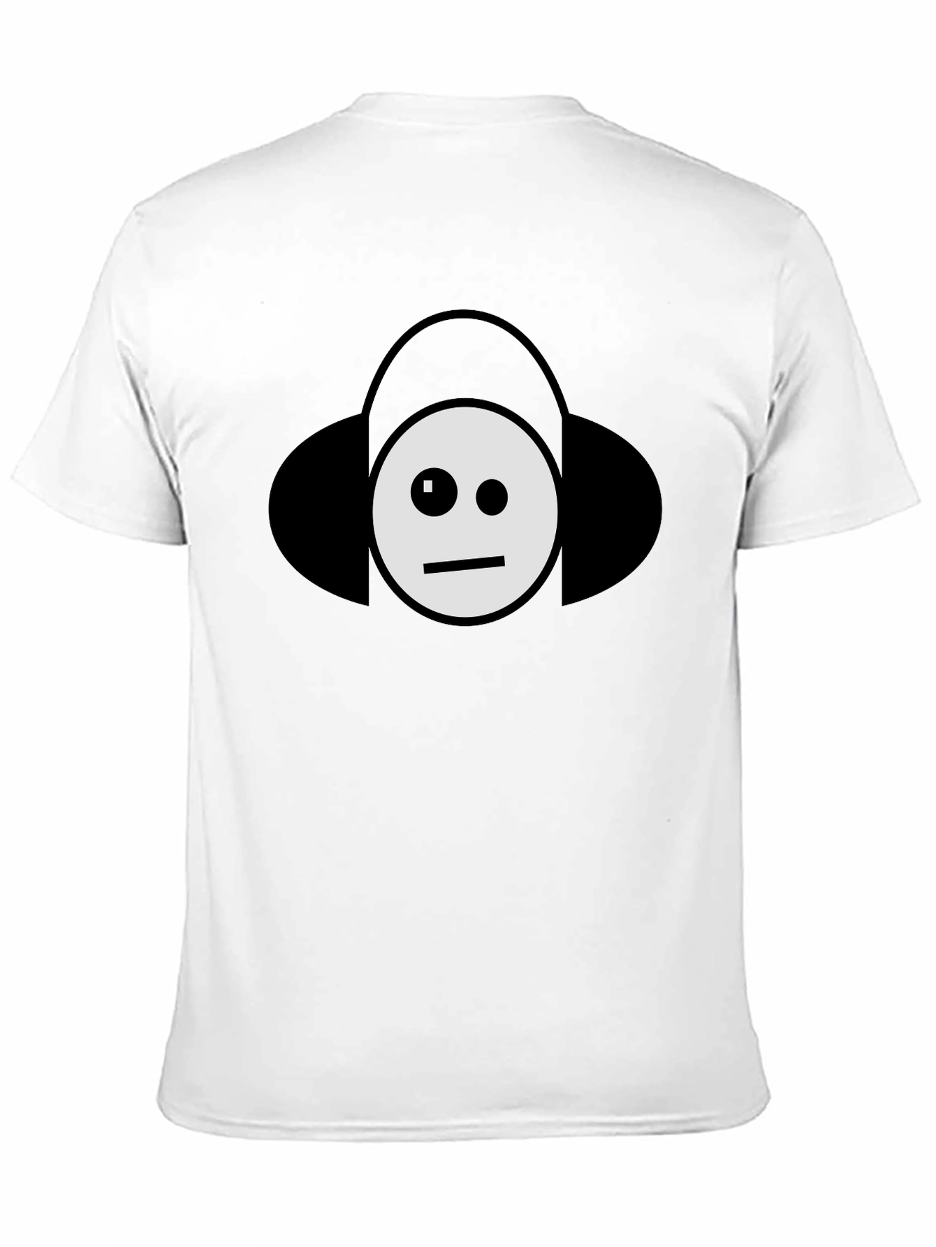 Black Cool DJ Emoji Black T-Shirt view 11