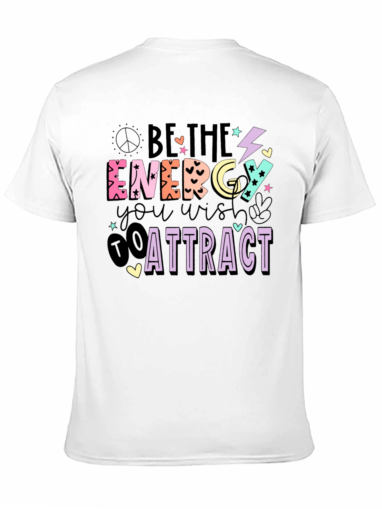 Black Be the Energy T-Shirt view 11