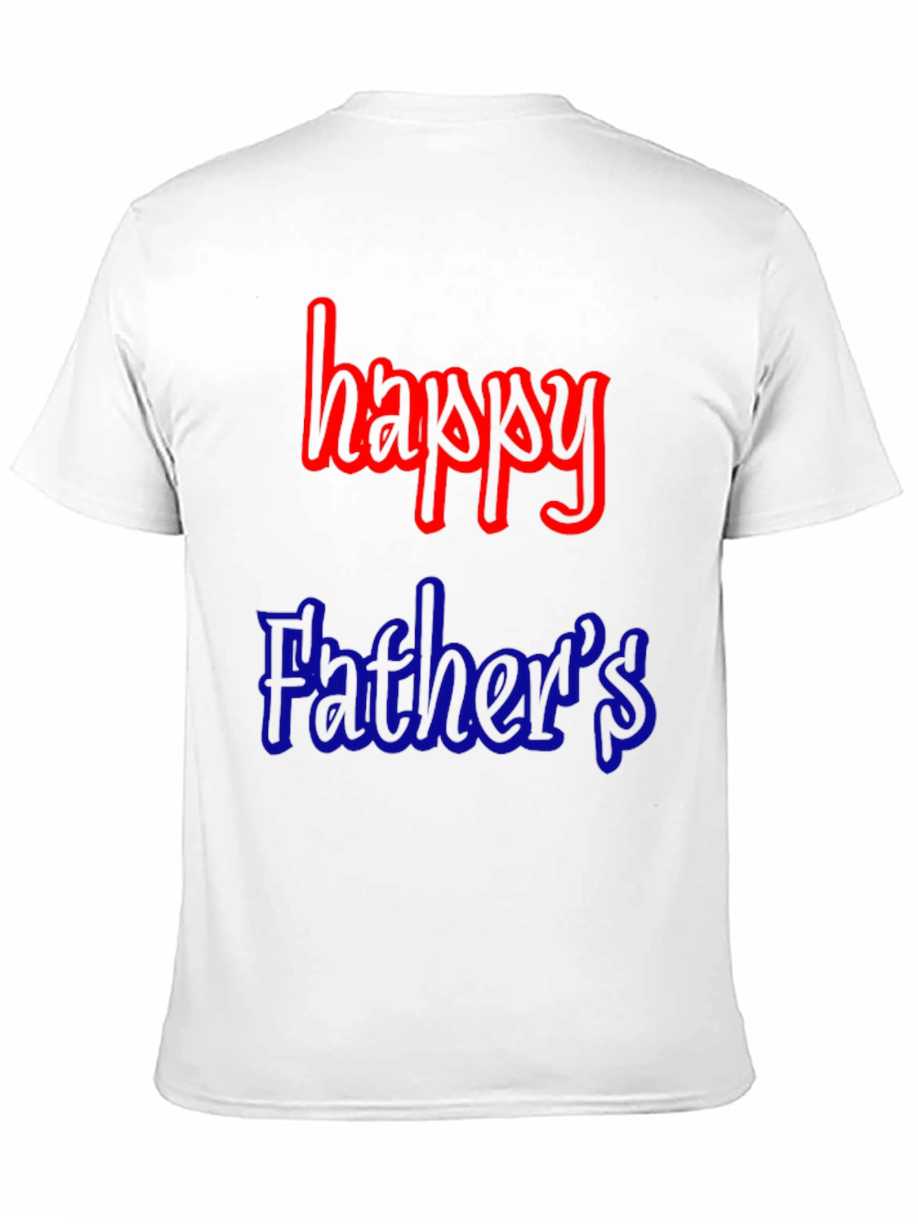 Black Happy Father's Day Black T-Shirt view 11