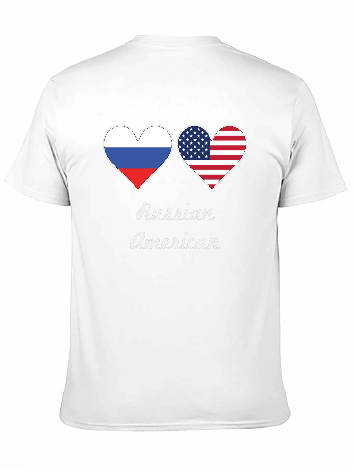 Black Russian American Pride T-Shirt view 11