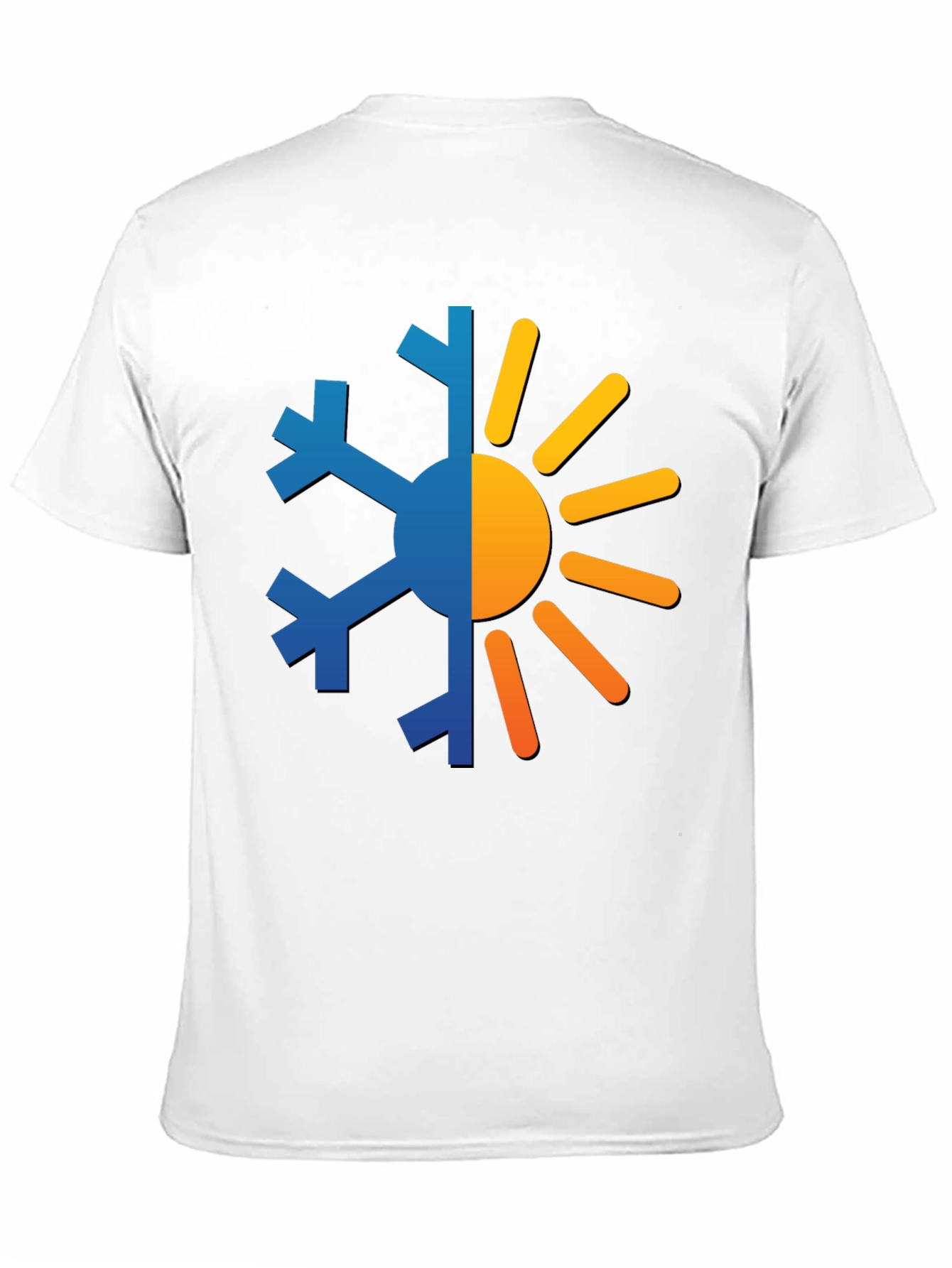 Black Weather Themed Graphic Tee - Black Cotton Shirt view 11