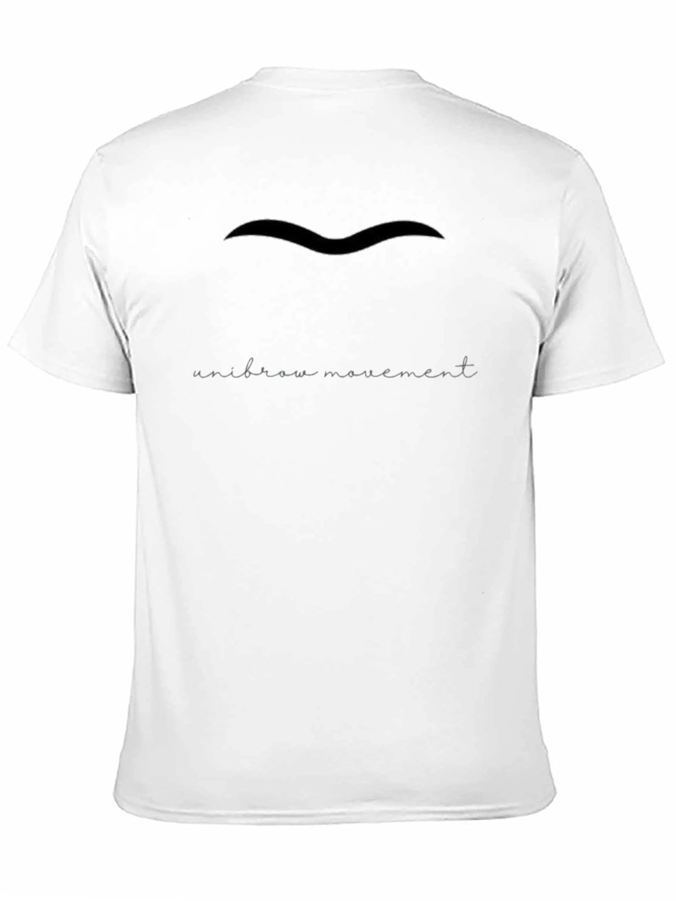 Black Unibrow Movement Black T-Shirt view 11