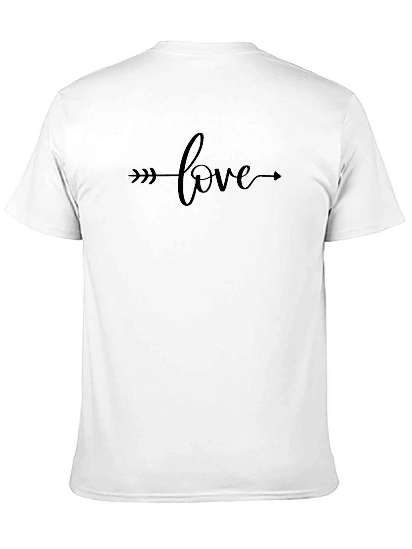 Black Love Arrow Graphic Tee - Stylish Comfort view 11