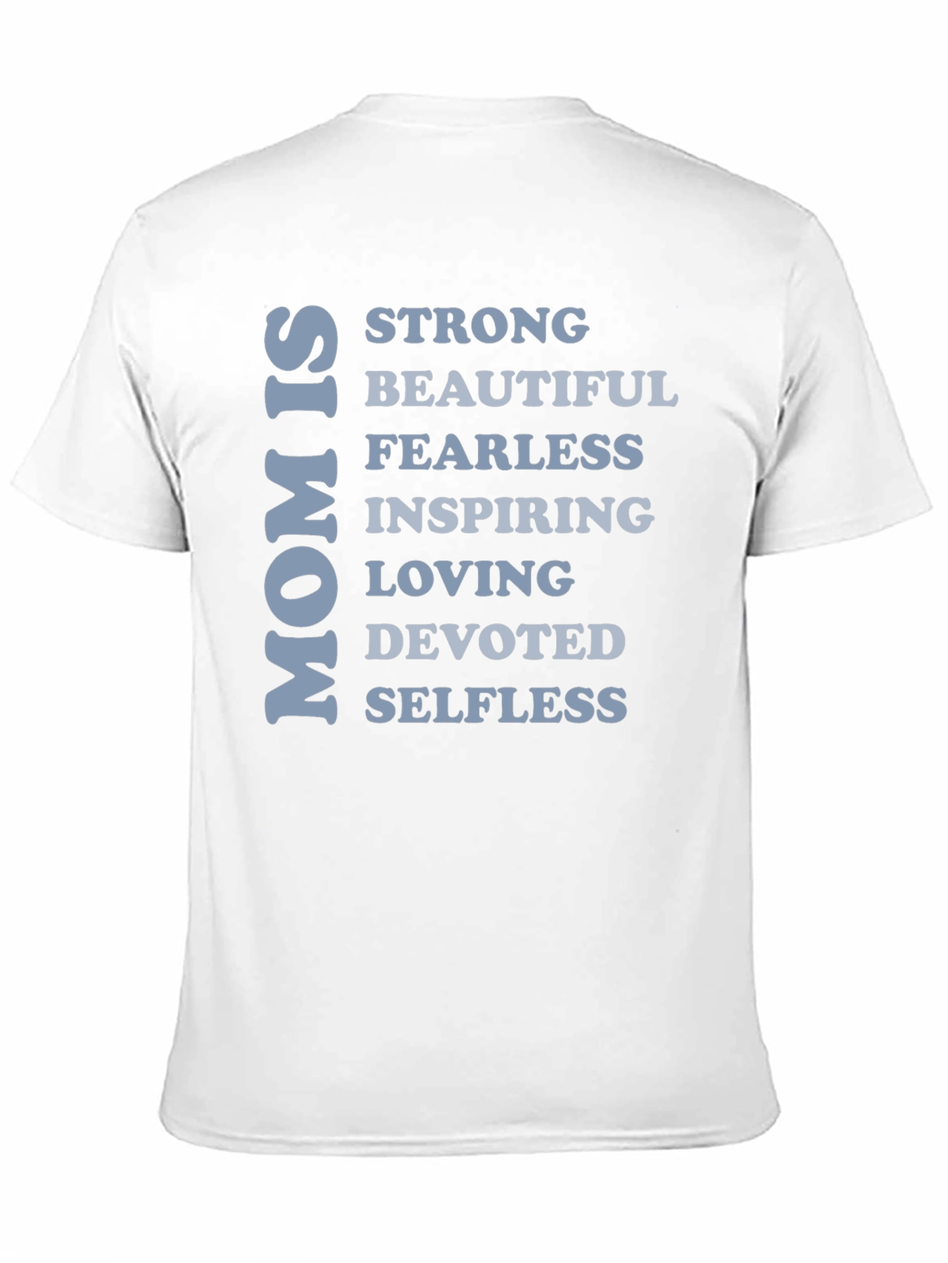 Black Mom Is T-Shirt - Strong Beautiful Fearless Loving view 11