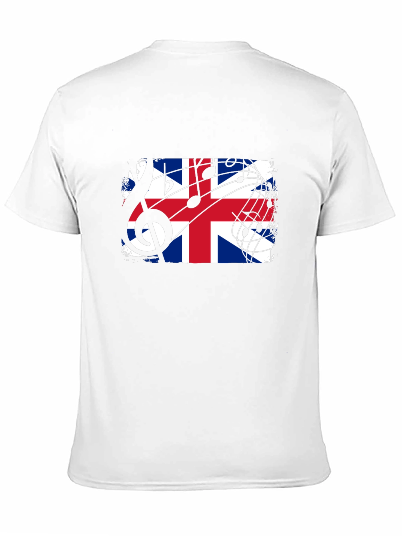 Black Union Jack Music Graphic Tee view 11