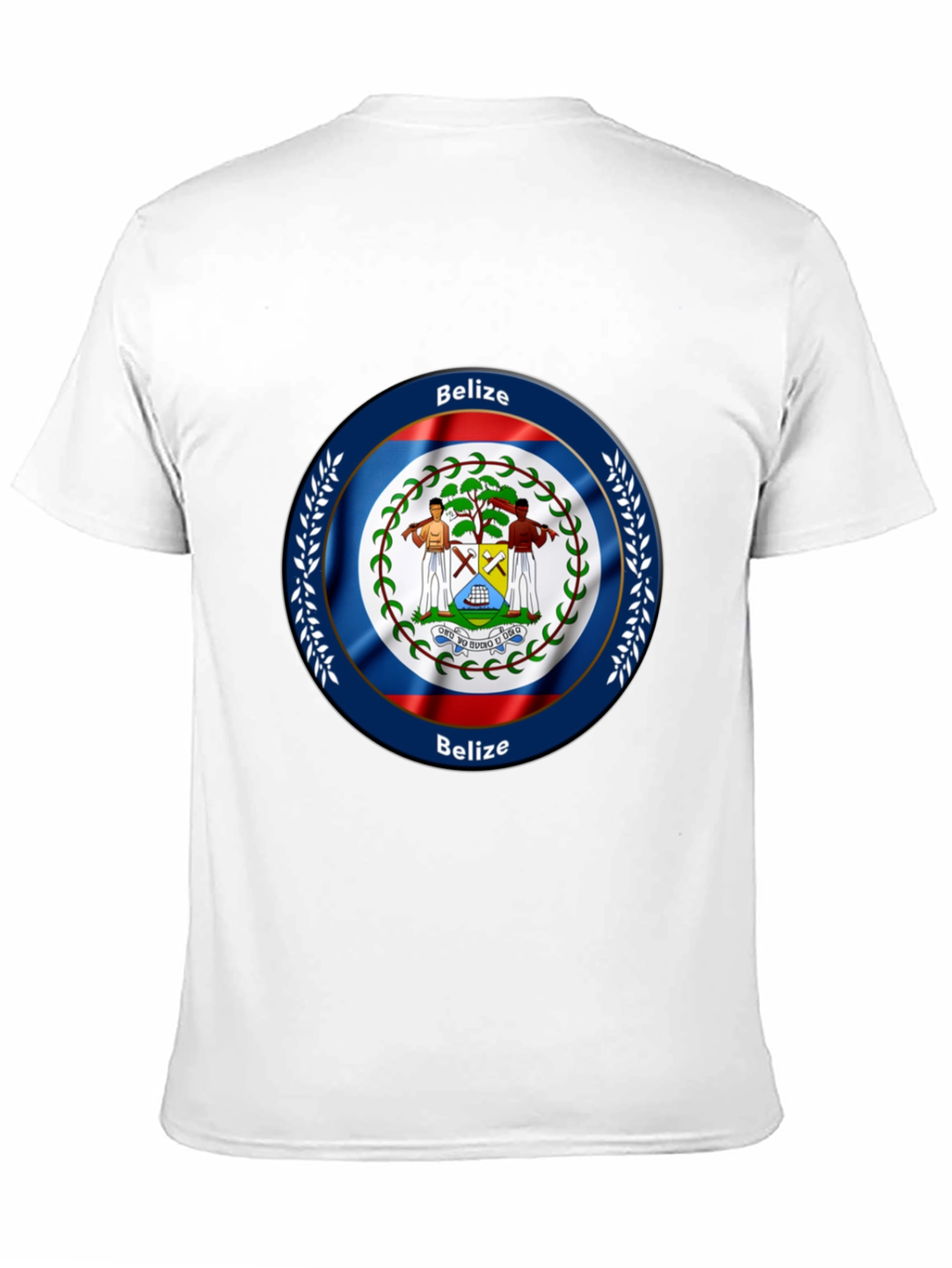 Belize Flag T-Shirt - Graphic Print - 11