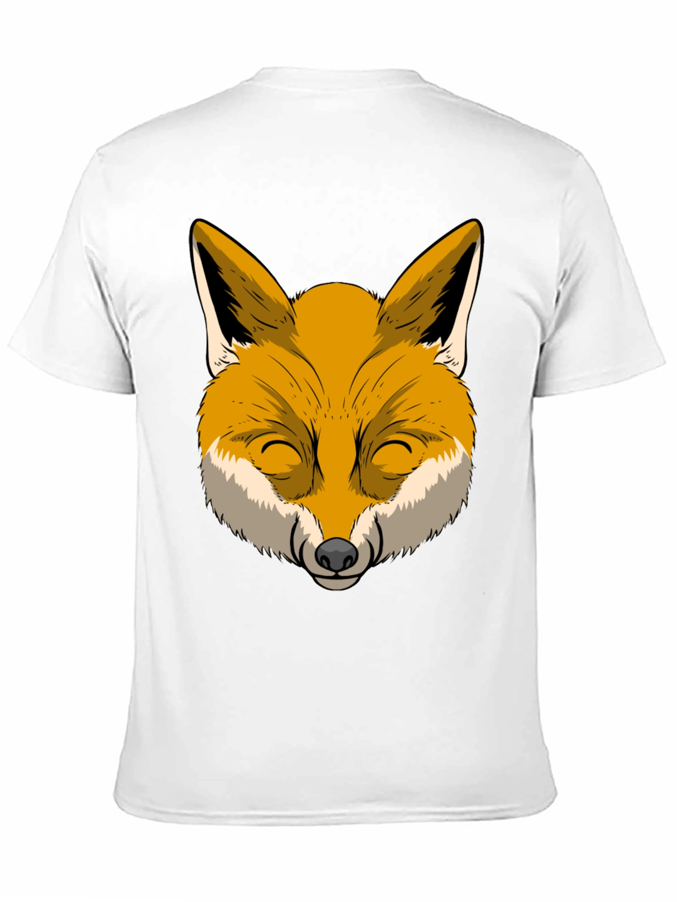 Black Fox Graphic T-Shirt - Cool Animal Design view 11