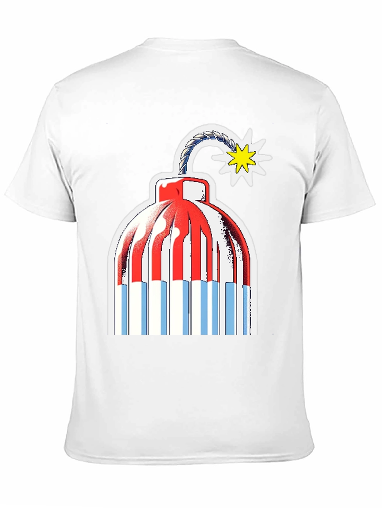 Black Explosive Style: Novelty Bomb Graphic Tee view 11