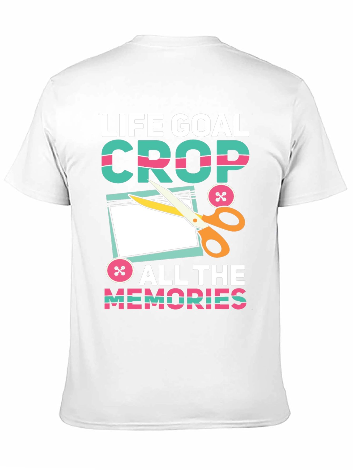 Black Life Goal Crop All the Memories T-Shirt view 11