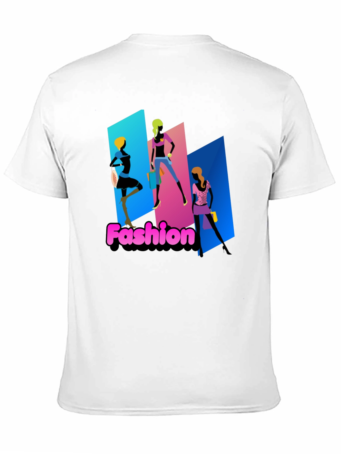 Black Fashion T-Shirt view 11