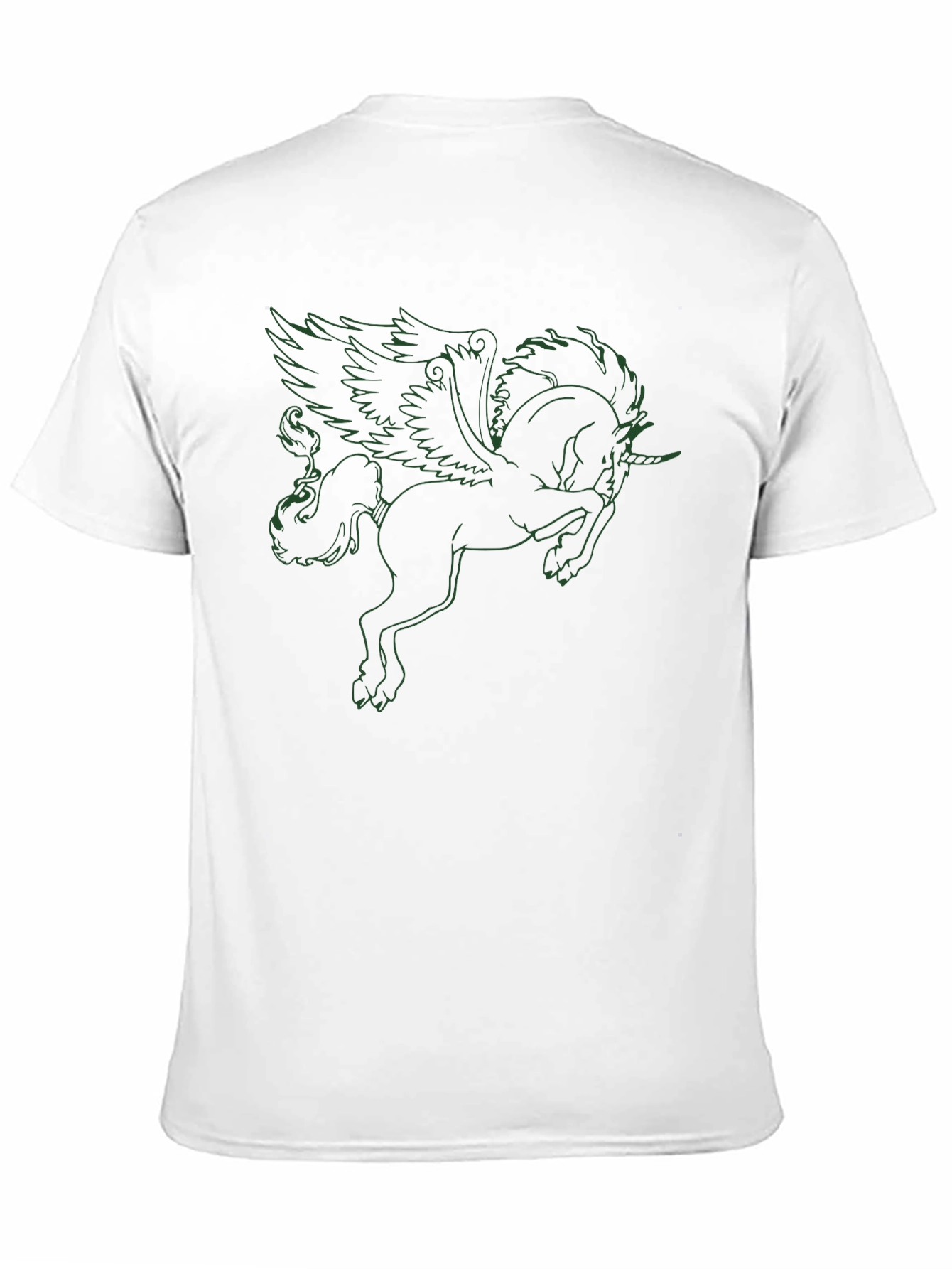 Black Black Pegasus Graphic Tee view 11