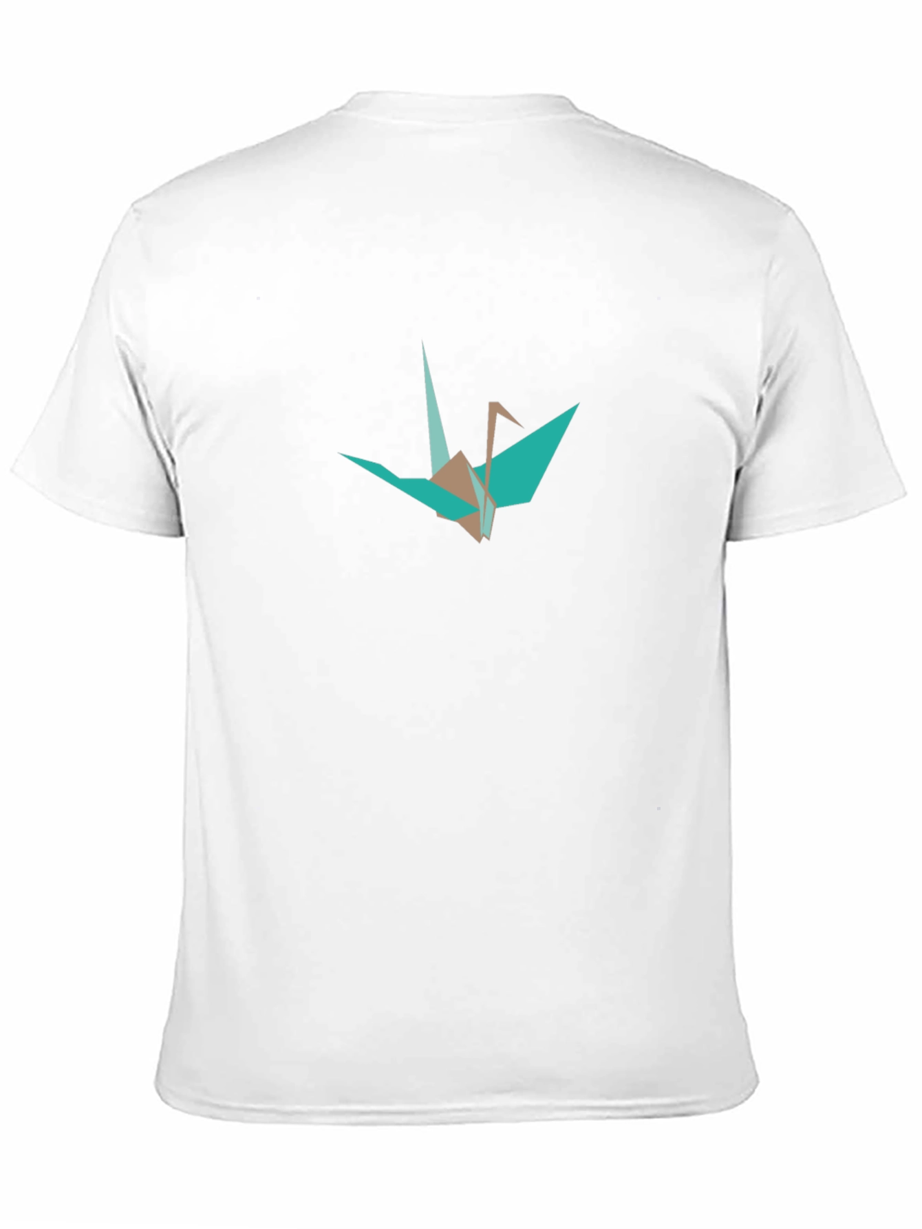 Black Origami Crane Graphic Tee - Stylish Casual Wear view 11