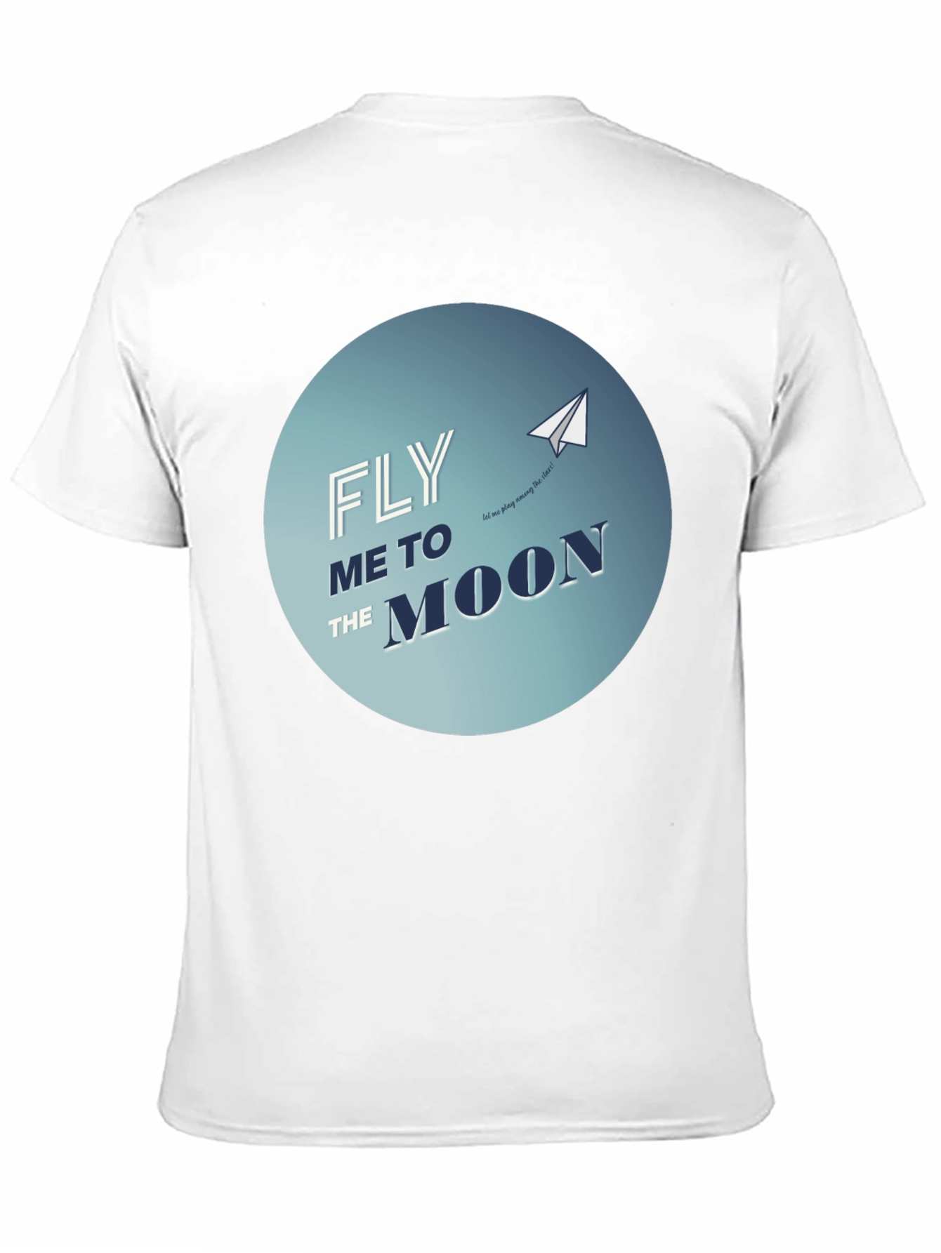 Black Fly Me to the Moon Graphic Tee view 11