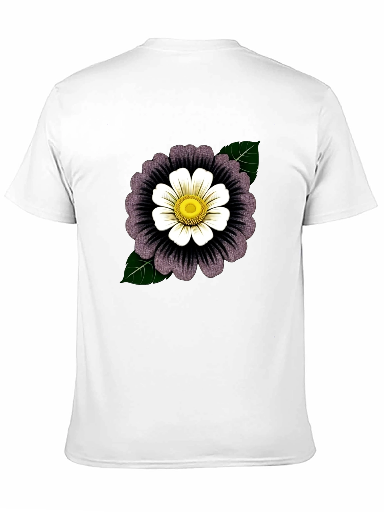 Black Floral Graphic Tee - Stylish Black T-Shirt view 11