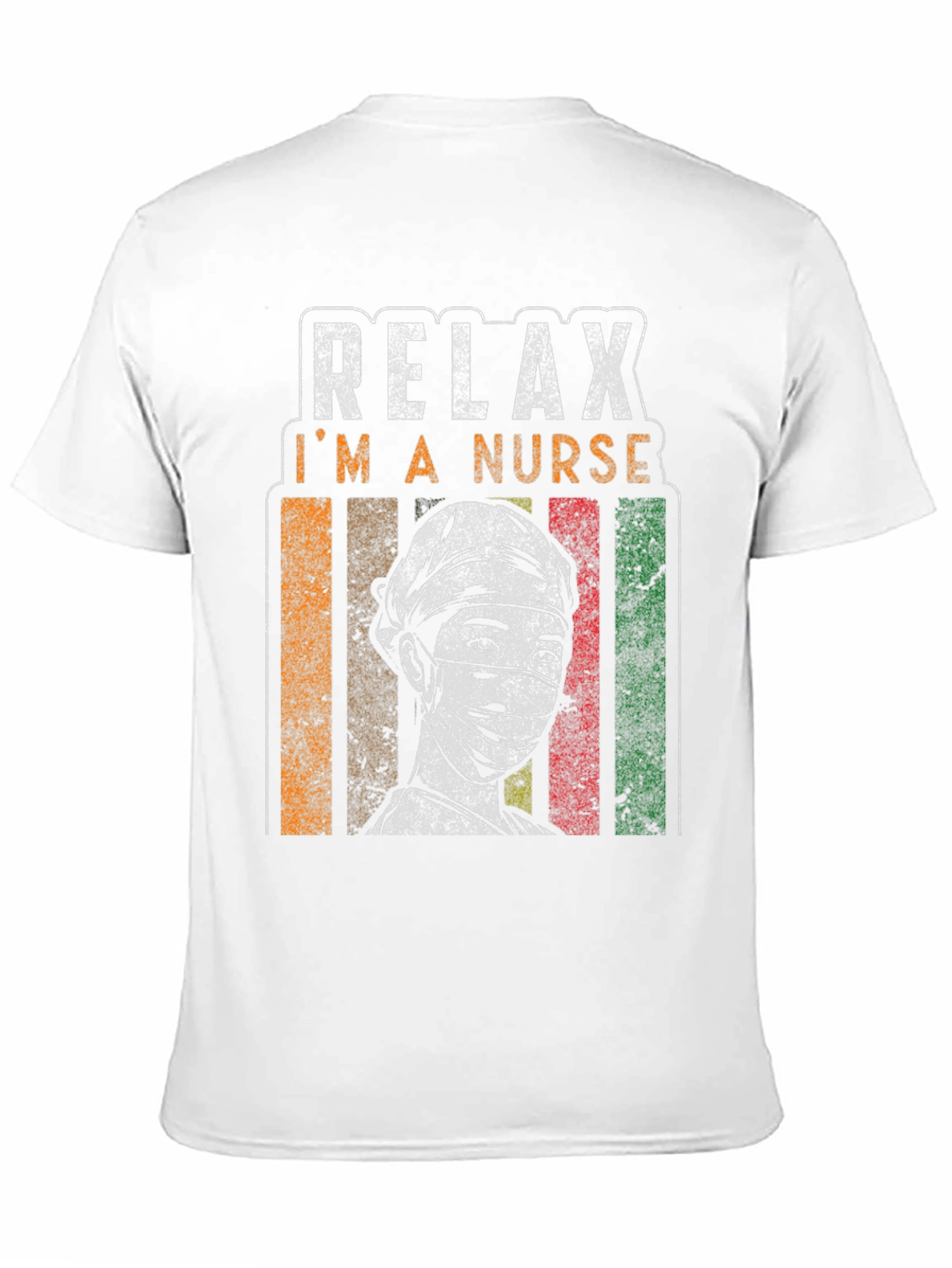 Black Relax I'm A Nurse Graphic Tee view 11