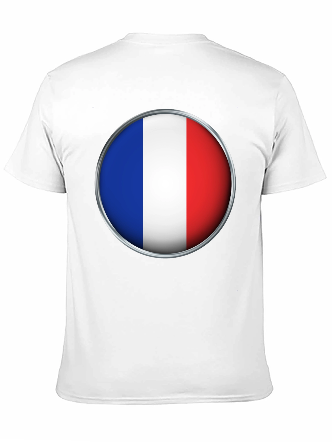 Black French Flag T-Shirt - Stylish National Pride Tee view 11