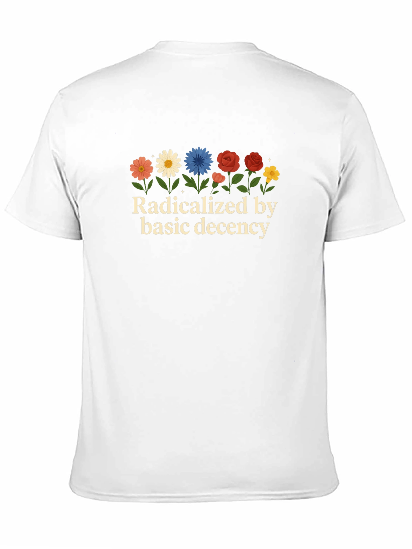 Black Radicalized by Decency Graphic Tee view 11