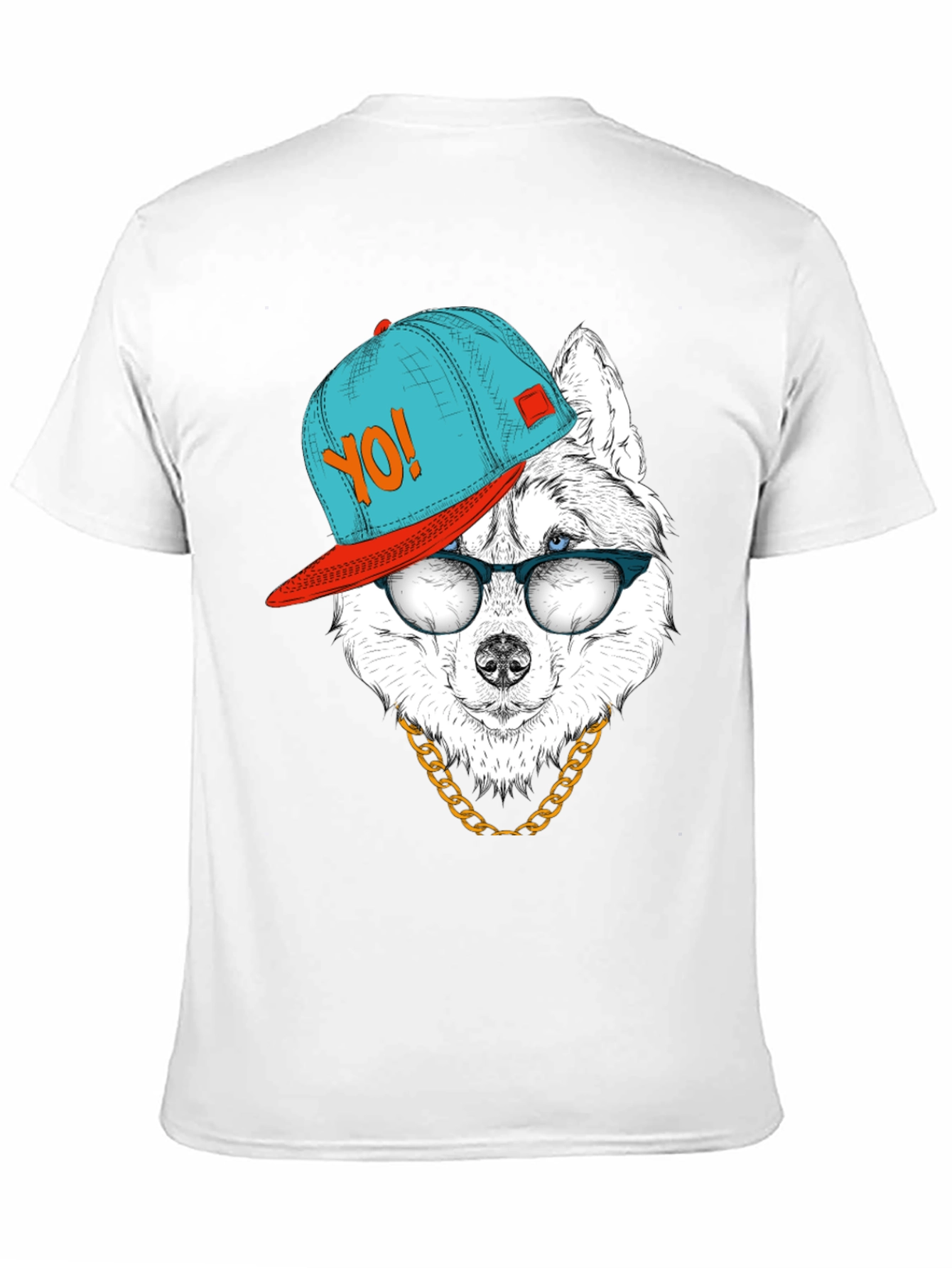 Cool Dog Graphic Tee - Hip Hop Style - 11