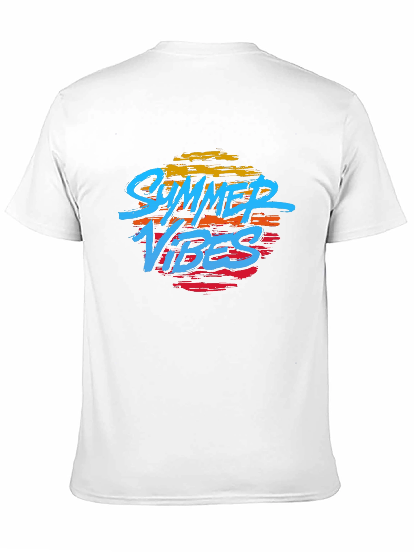Black Summer Vibes Graphic T-Shirt - Black view 11