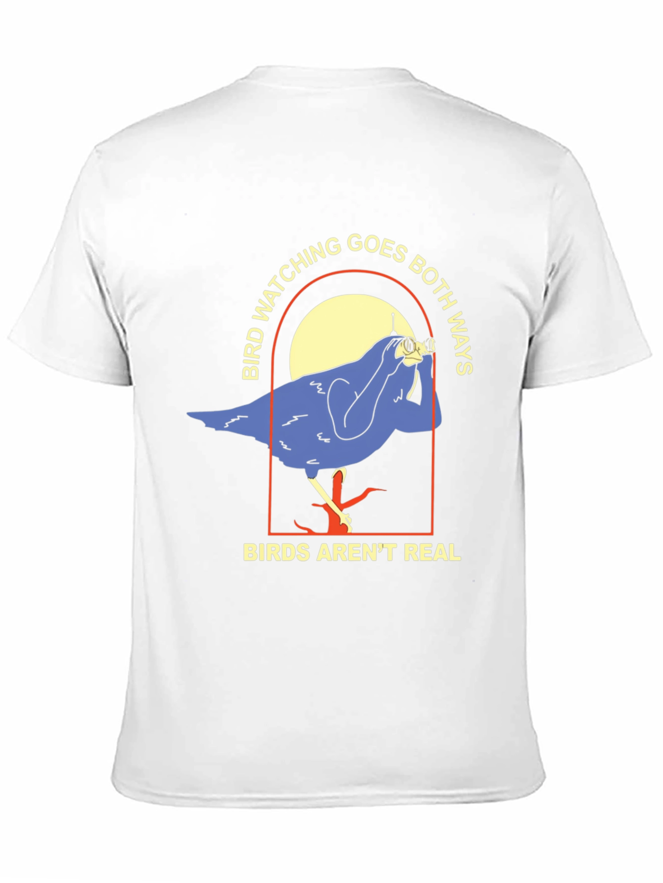 Black Bird Watching Conspiracy T-Shirt view 11