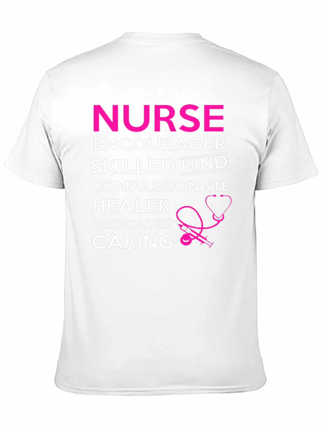 Black Nurse Definition T-Shirt: Encourager, Skilled, Kind, Compassionate view 11