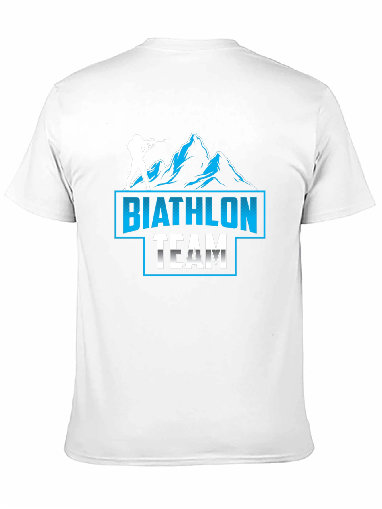 Black Biathlon Team T-Shirt - Black view 11