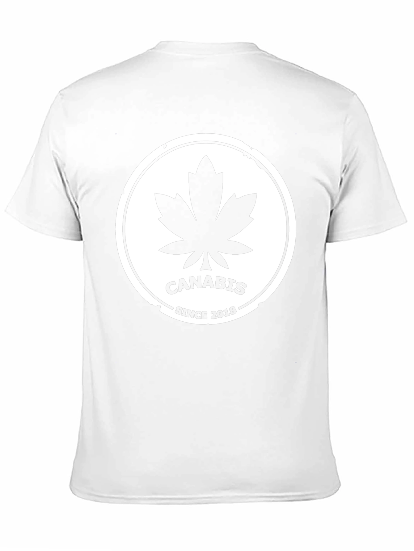 Black Cannabis Since 2018 Black T-Shirt view 11
