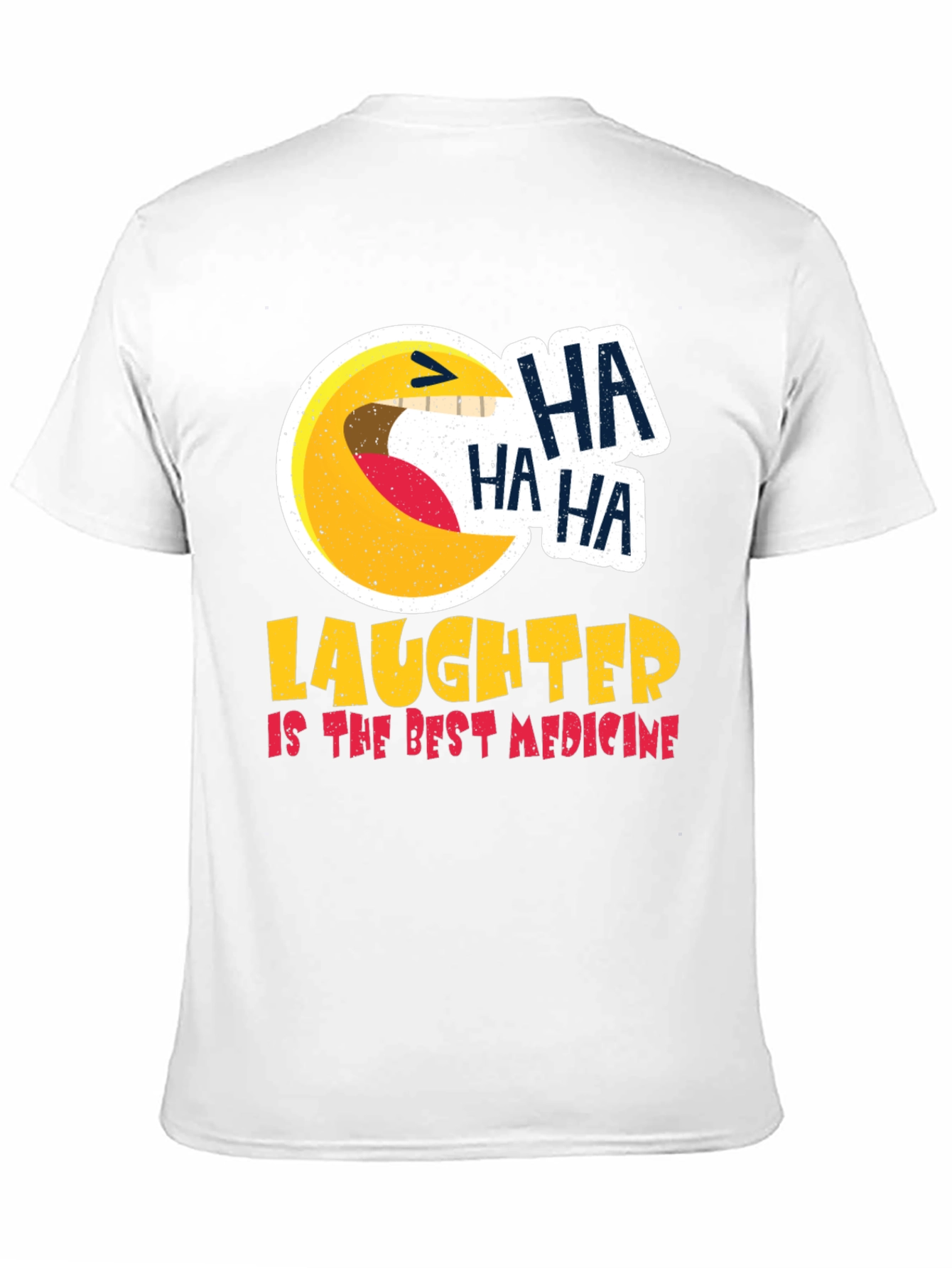 Black Laughter is the Best Medicine Graphic Tee view 11