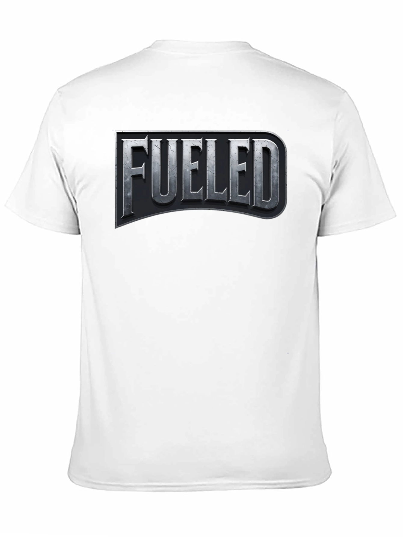 Black Fueled Graphic T-Shirt - Black Crew Neck view 11