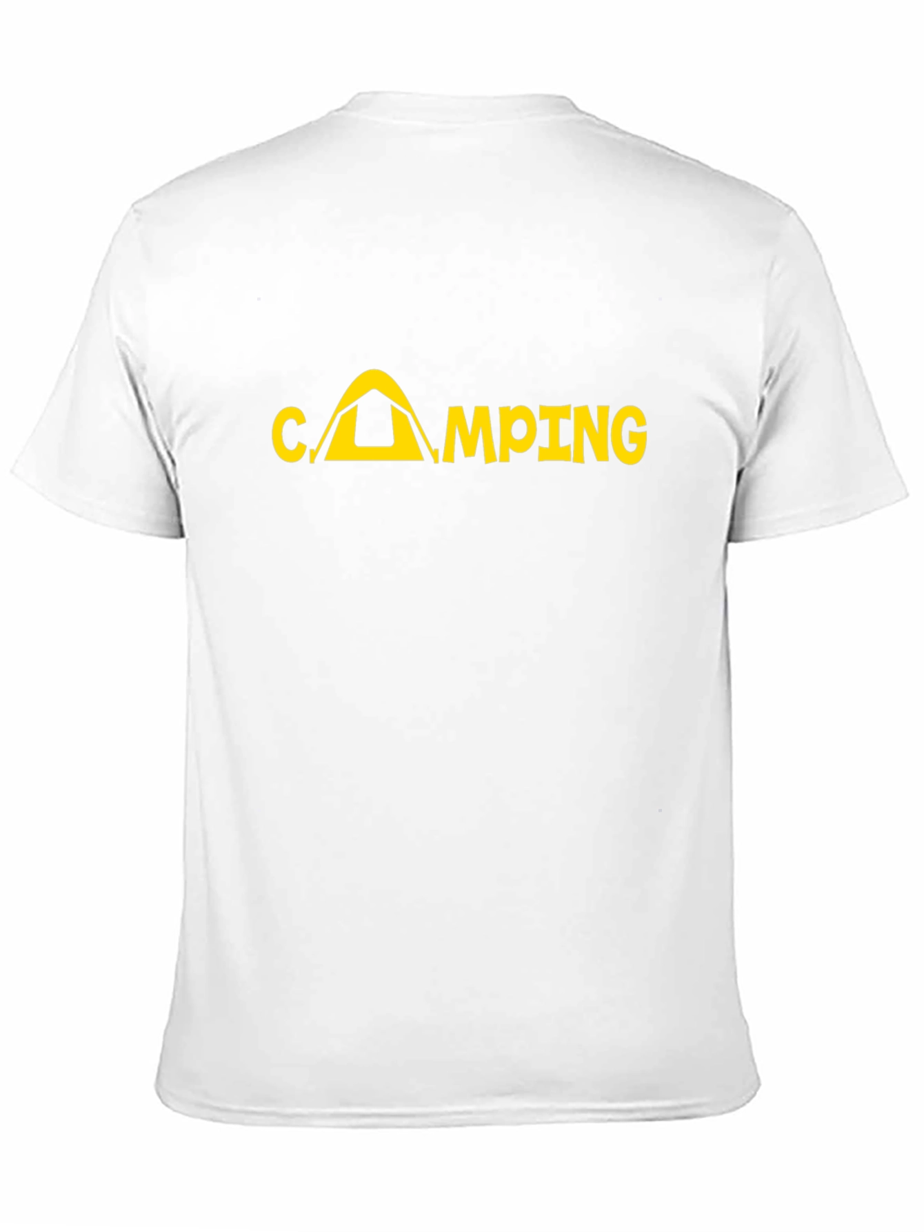 Black Camping Graphic Print T-Shirt view 11
