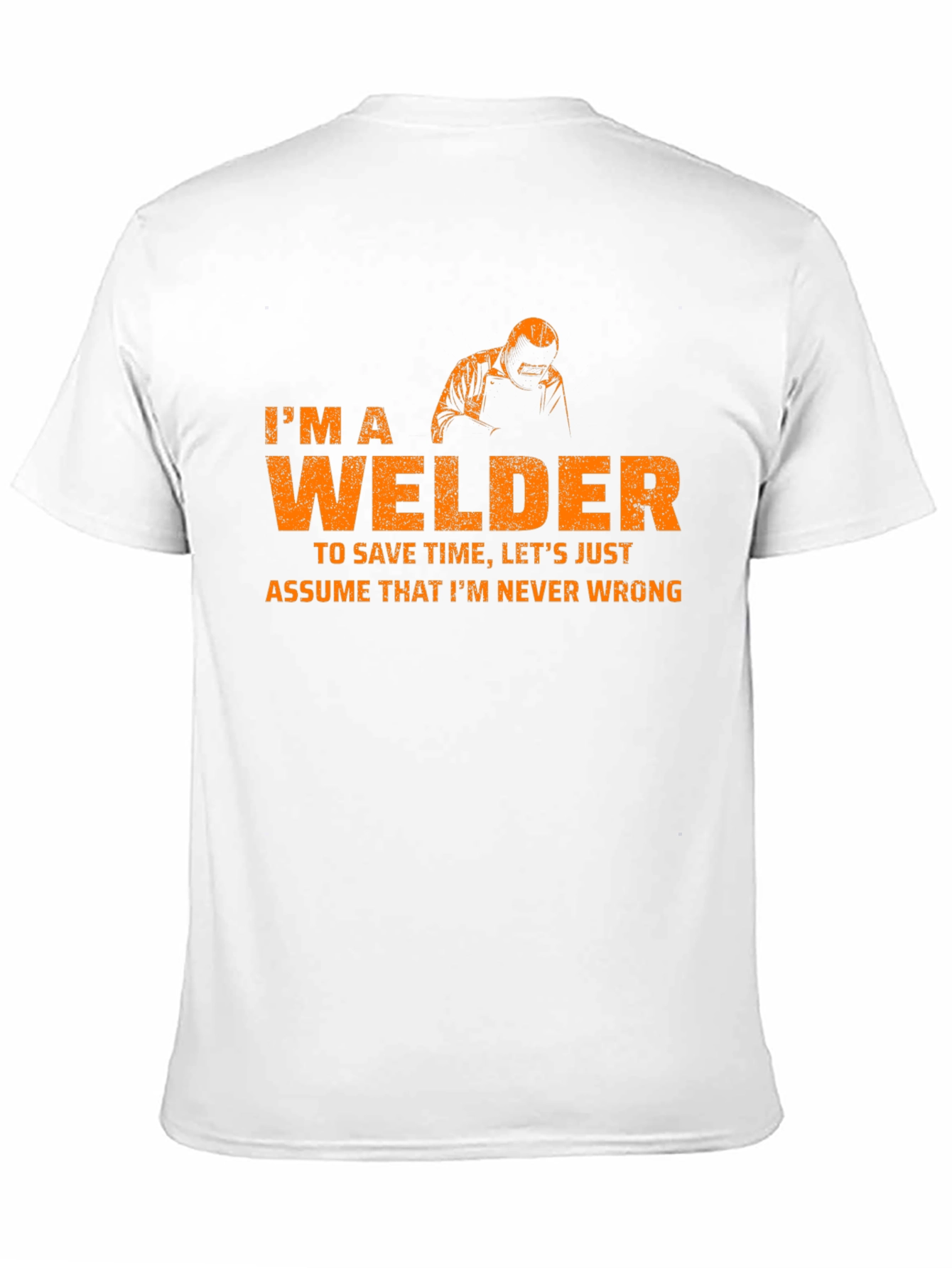 Black I'm A Welder T-Shirt Funny Job Tee view 11