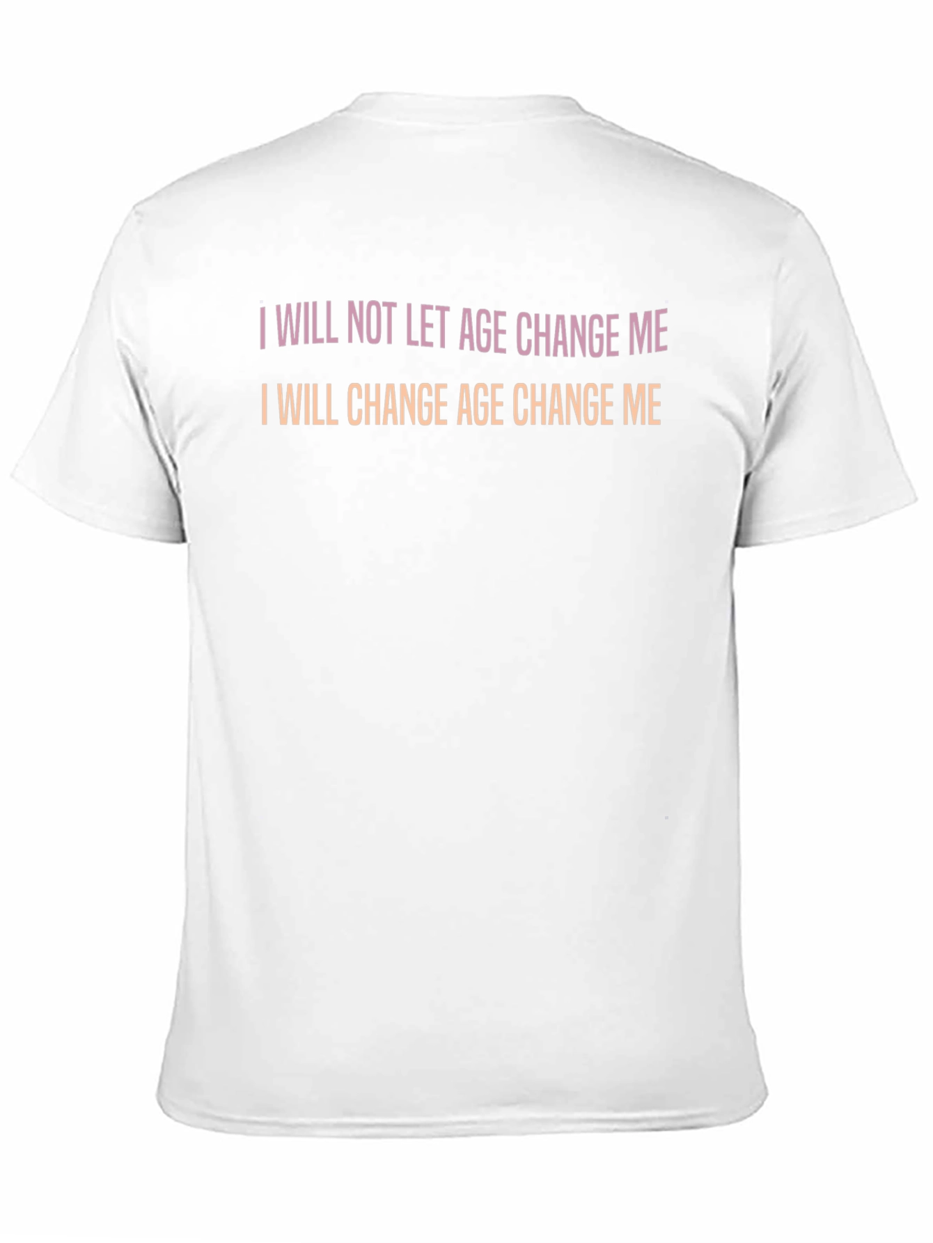 Black I Will Change Age Black Cotton Tee view 11
