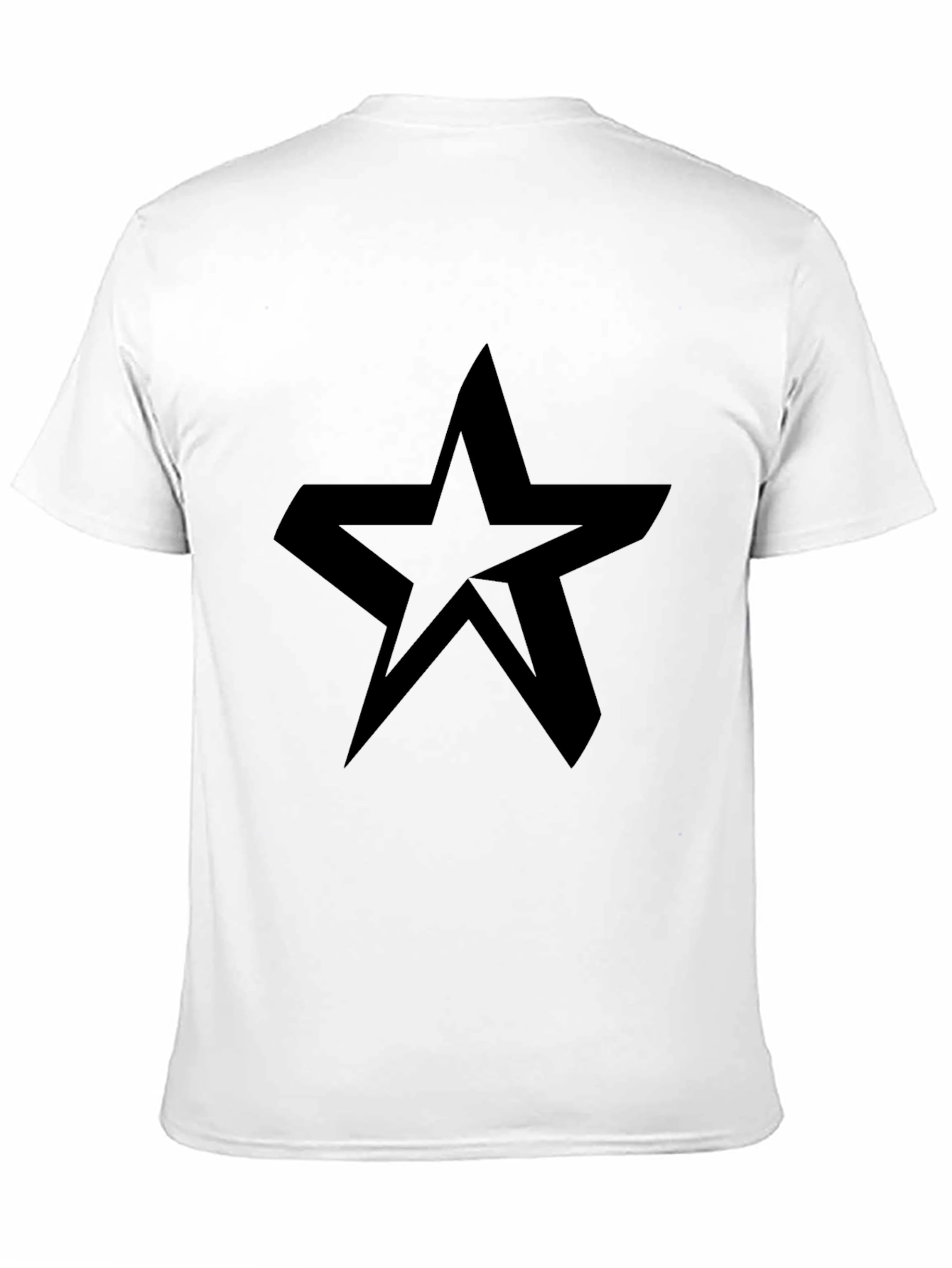 Black Black Star Graphic Tee - Bold & Stylish Menswear view 11