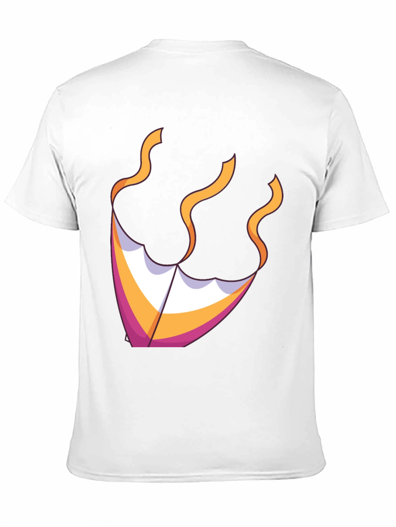 Black Kite Graphic Tee - Black Cotton Blend view 11